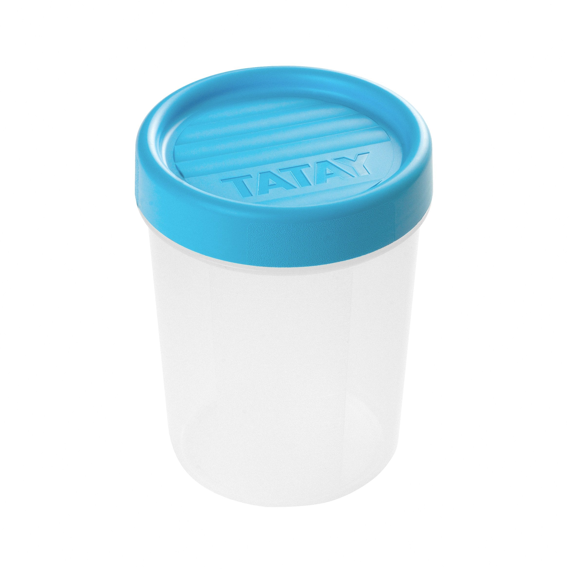 TATAY Food Container - 0.4L Capacity, Airtight Screw-Top Lid | BPA-Free Plastic 1
