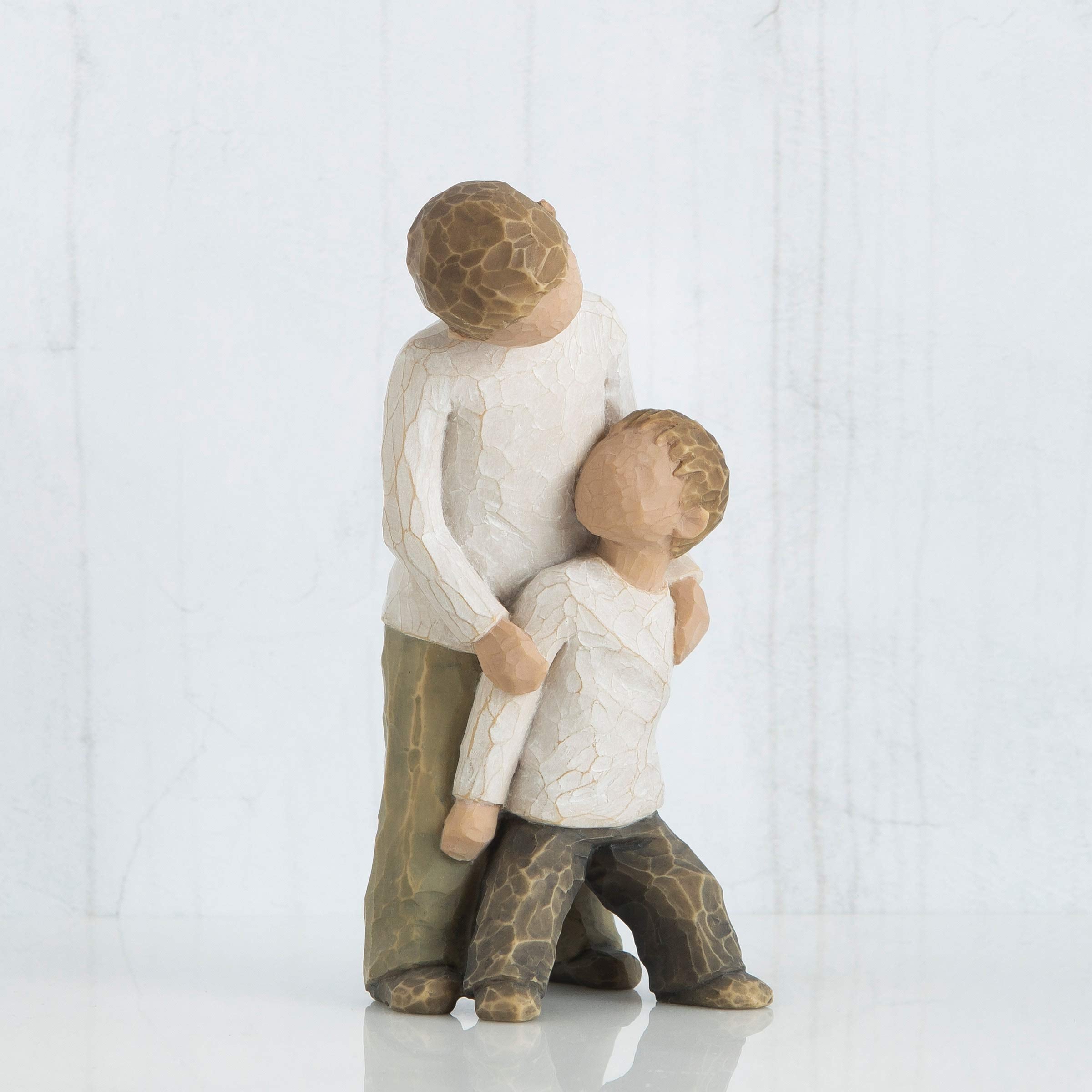 Willow Tree Brothers Figurine - 5 Inch Height | Hand-Painted Polyresin | Susan Lordi Design 4