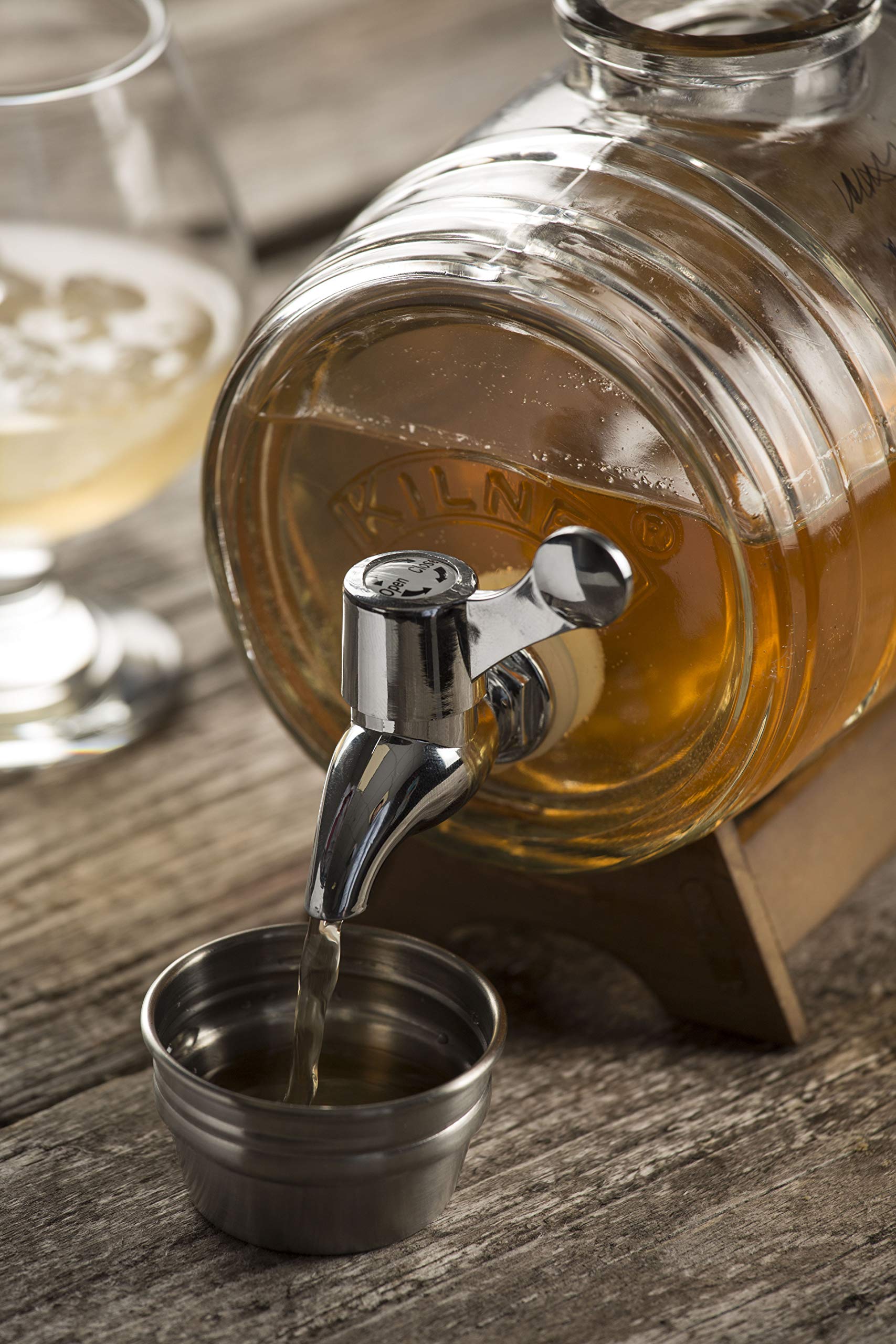 Kilner Stainless Steel Drinks Dispenser Tap | Leak-Proof | Fits 3L, 5L, 8L Dispensers 9