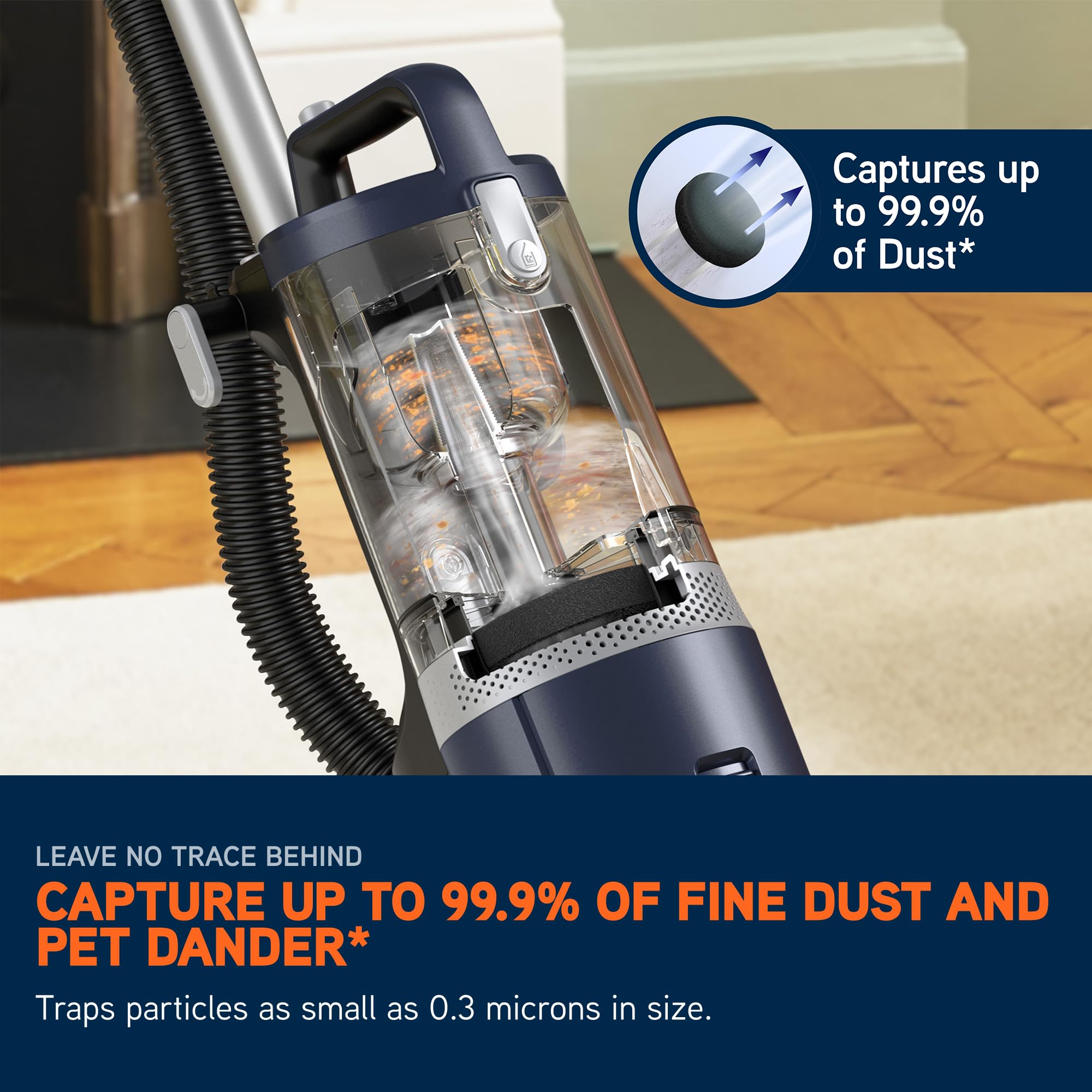 Vax LiftOut Multi Pet Corded Upright Bagless Vacuum Cleaner - 600W, 2L Capacity, 14.5m Reach 9