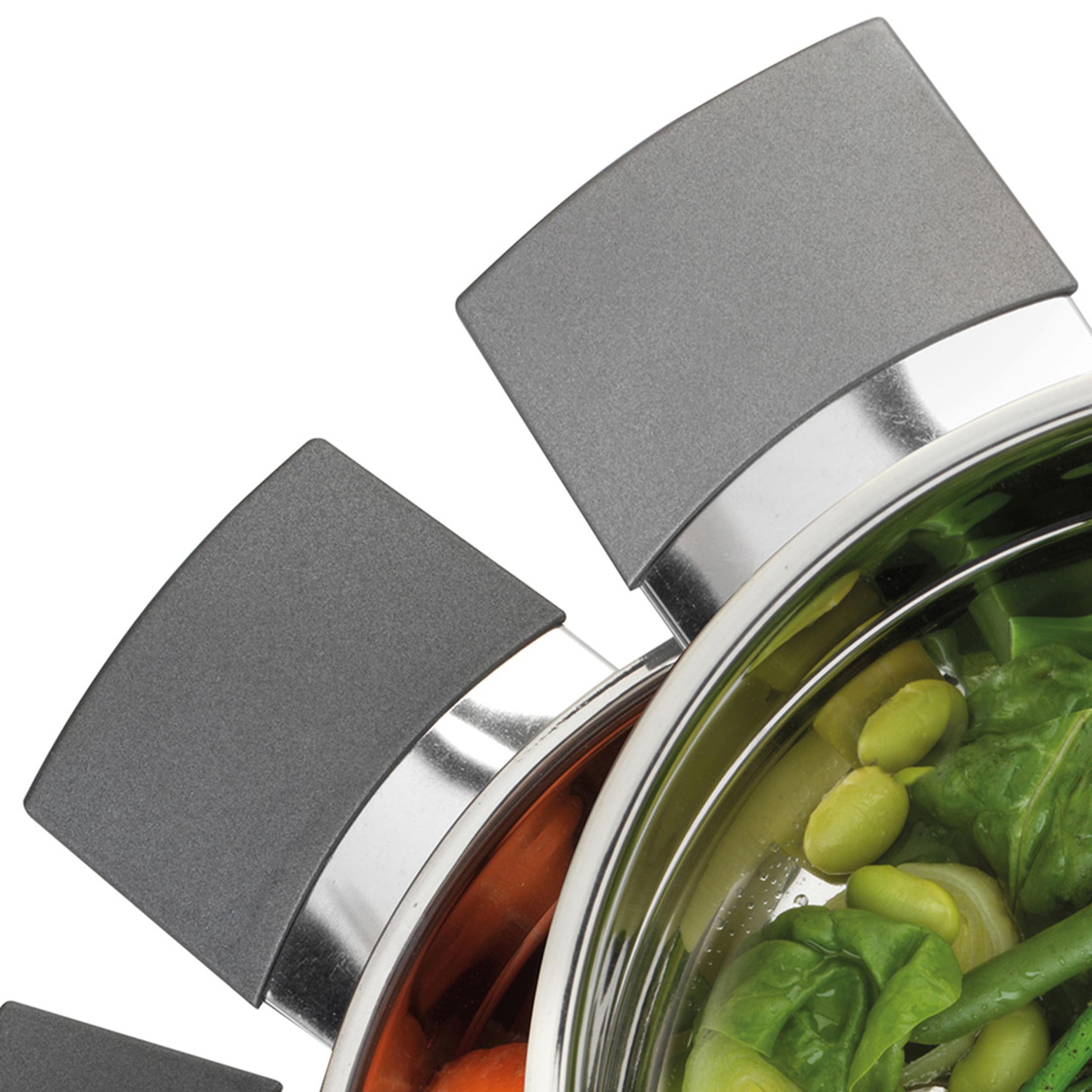 Russell Hobbs RH01170EU Excellence 3 Tier Steamer - 18 cm Stainless Steel, Induction Suitable 7