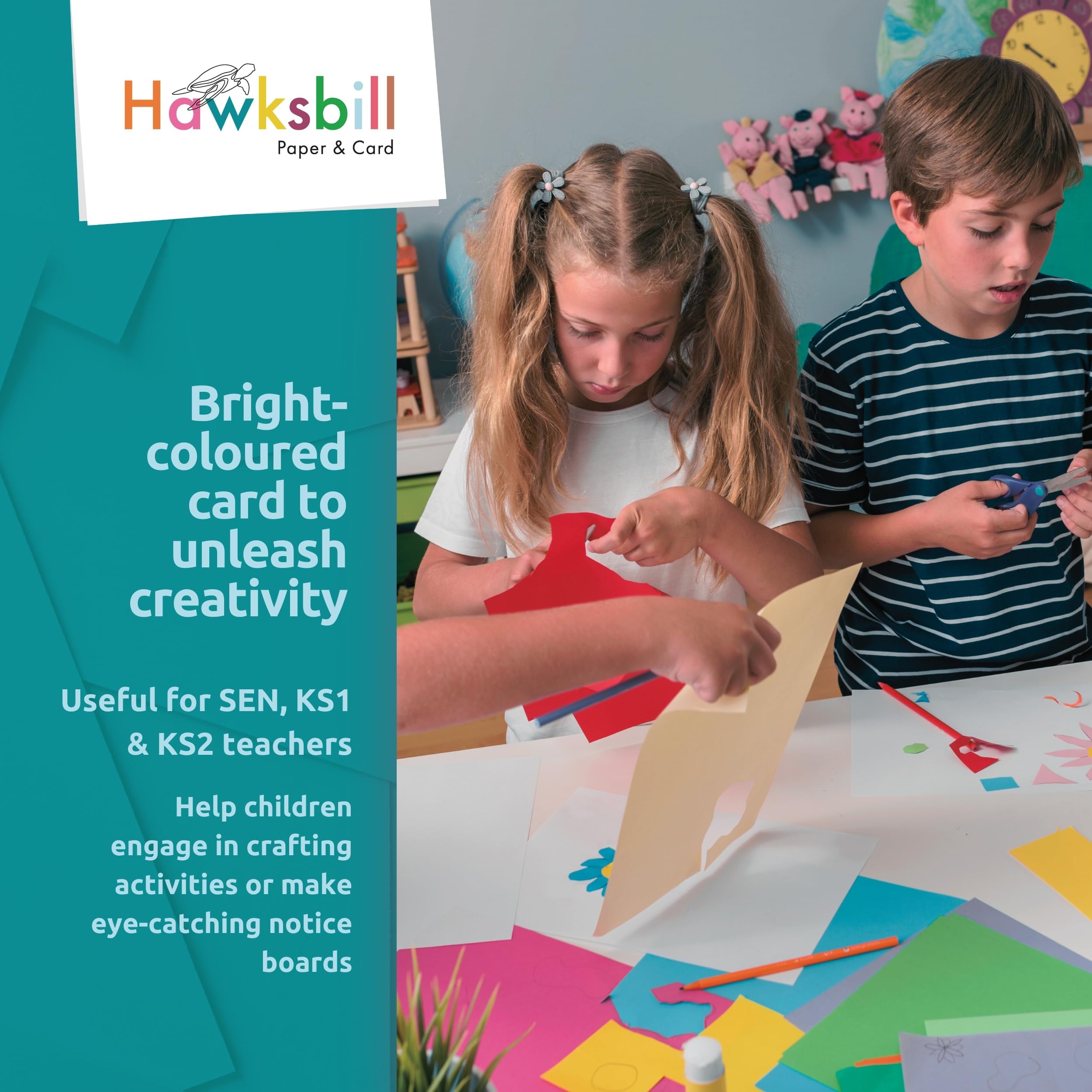 Hawksbill Bright Cream Card Stock - 180 GSM A4, Pack of 100 | Ideal for Arts, Crafts, Printing & Stationery 6