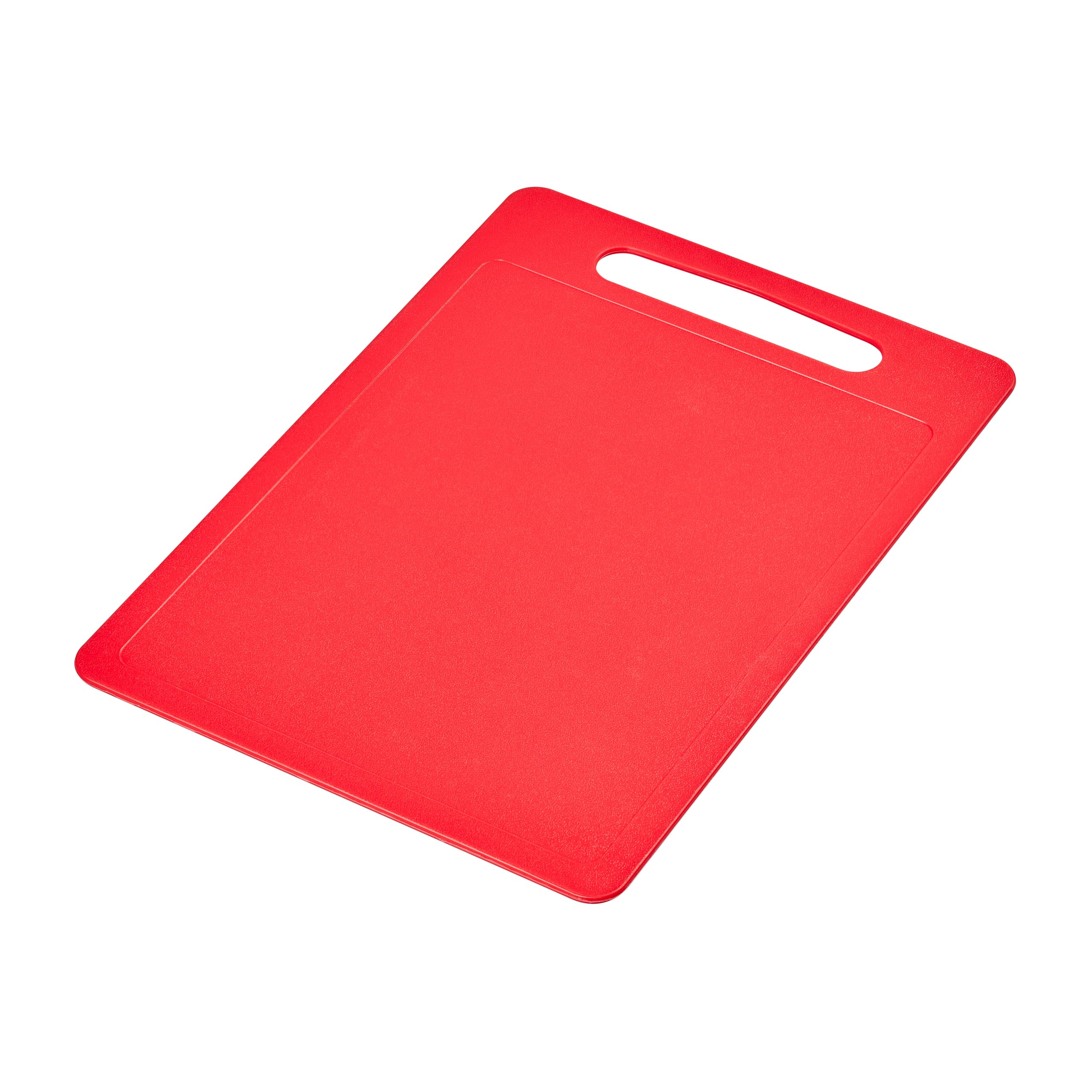 Chef Aid Poly Chopping Board - Food Grade Plastic | 40 x 30cm | Red | Dishwasher Safe 6