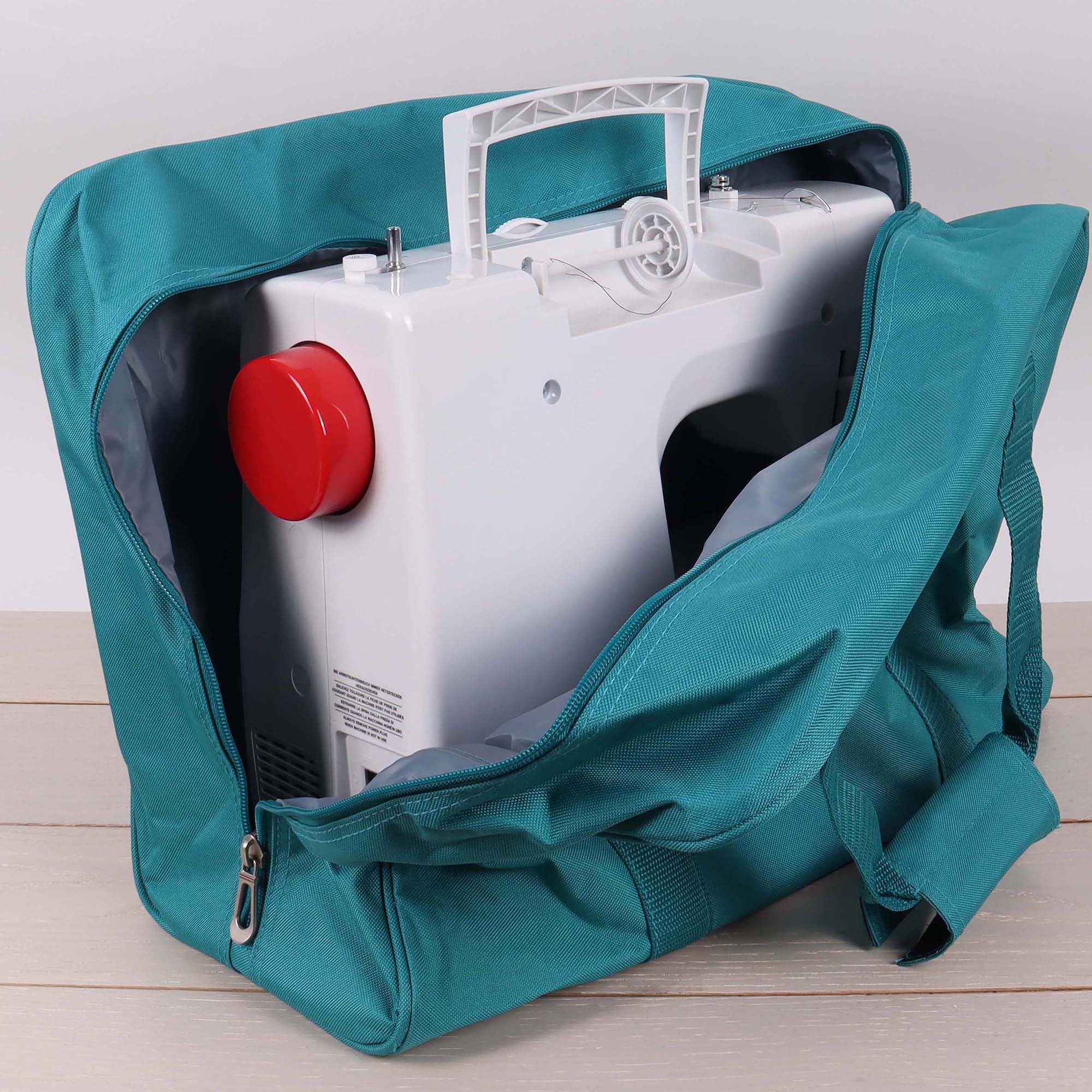 Hobby Gift Sewing Machine Carry Case - Teal | Water Resistant | Fits Most Domestic Machines | 47 x 21 x 33cm 4