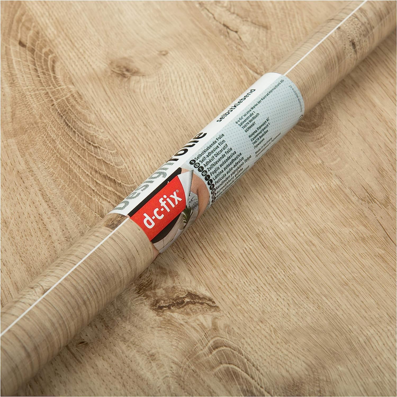 d-c-fix Decorative Film Ribbeck Oak - 67.5 x 200 cm PVC Adhesive Sheet for Furniture 6