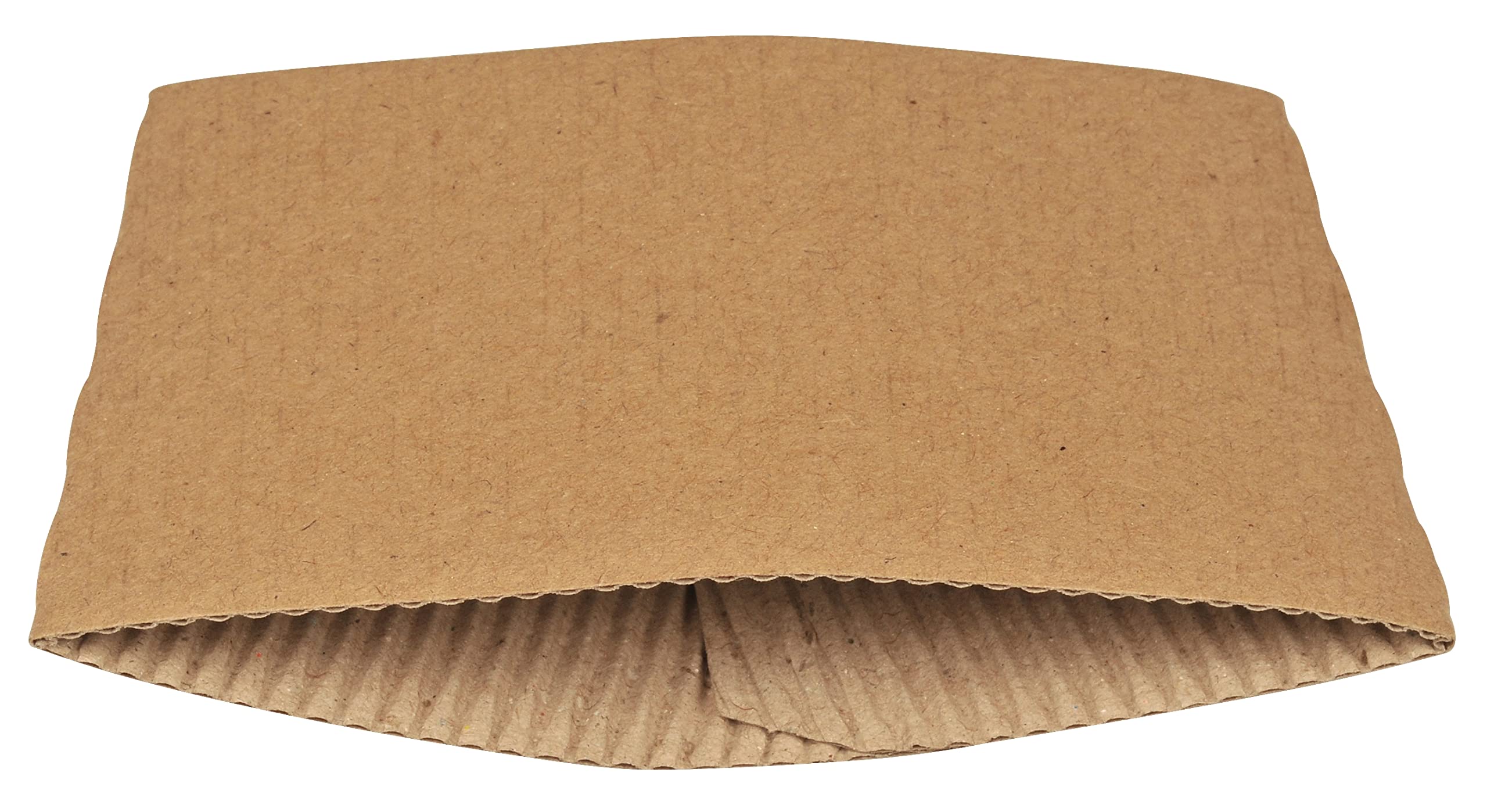 ABENA Cup Sleeves - Heat Protection for 8oz Cups | Kraft Paper | 100 Count