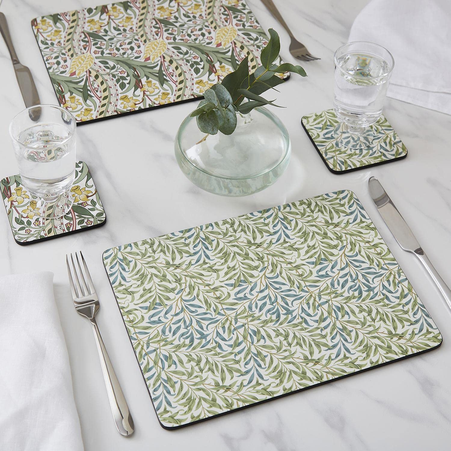 Pimpernel x Spode Morris & Co. Set of 6 Floral Cork-Backed Placemats | 30.5cm x 23cm 3