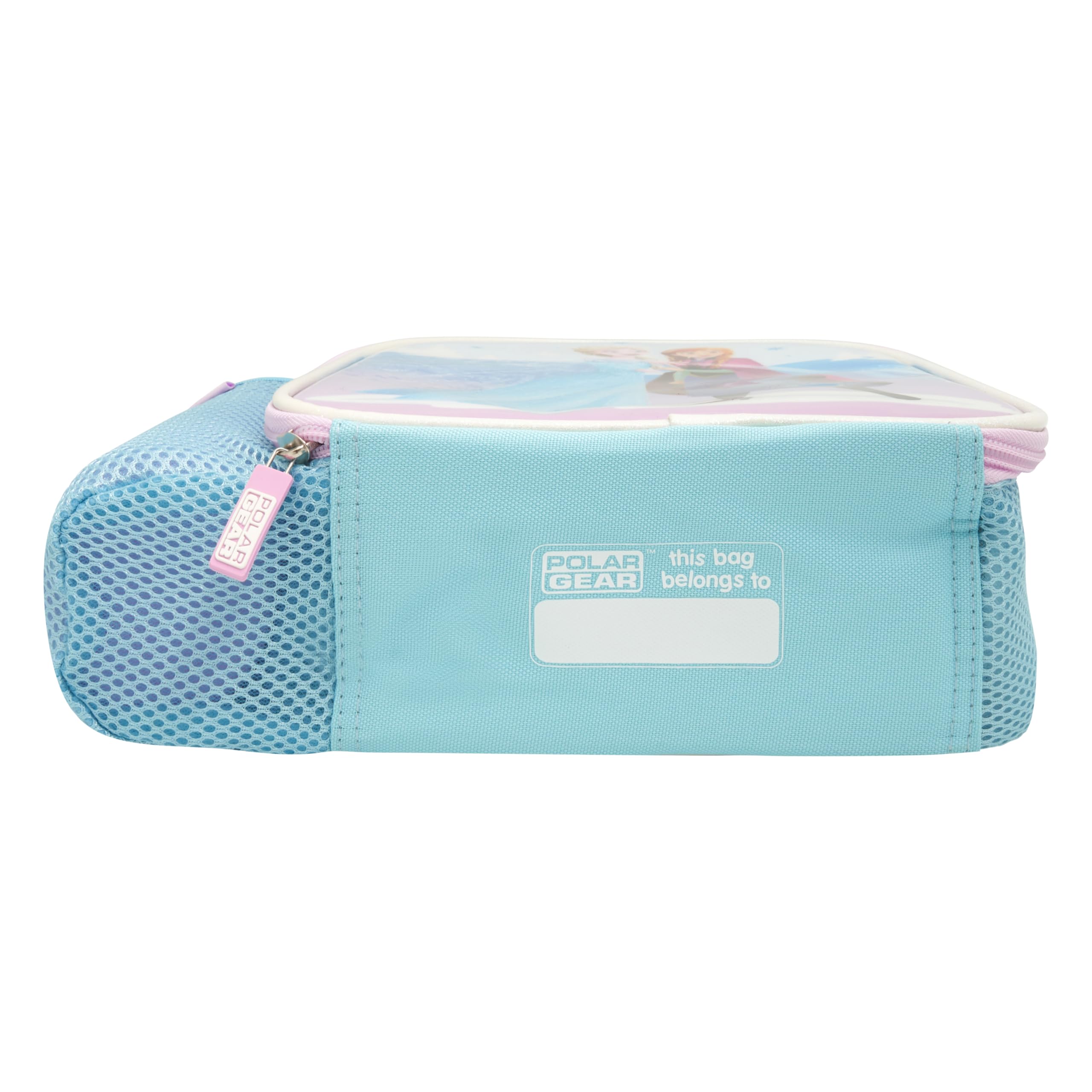 Disney Frozen Lunch Bag and 600ml Water Bottle Combo Set - Insulated, Antibacterial PEVA Lining 5