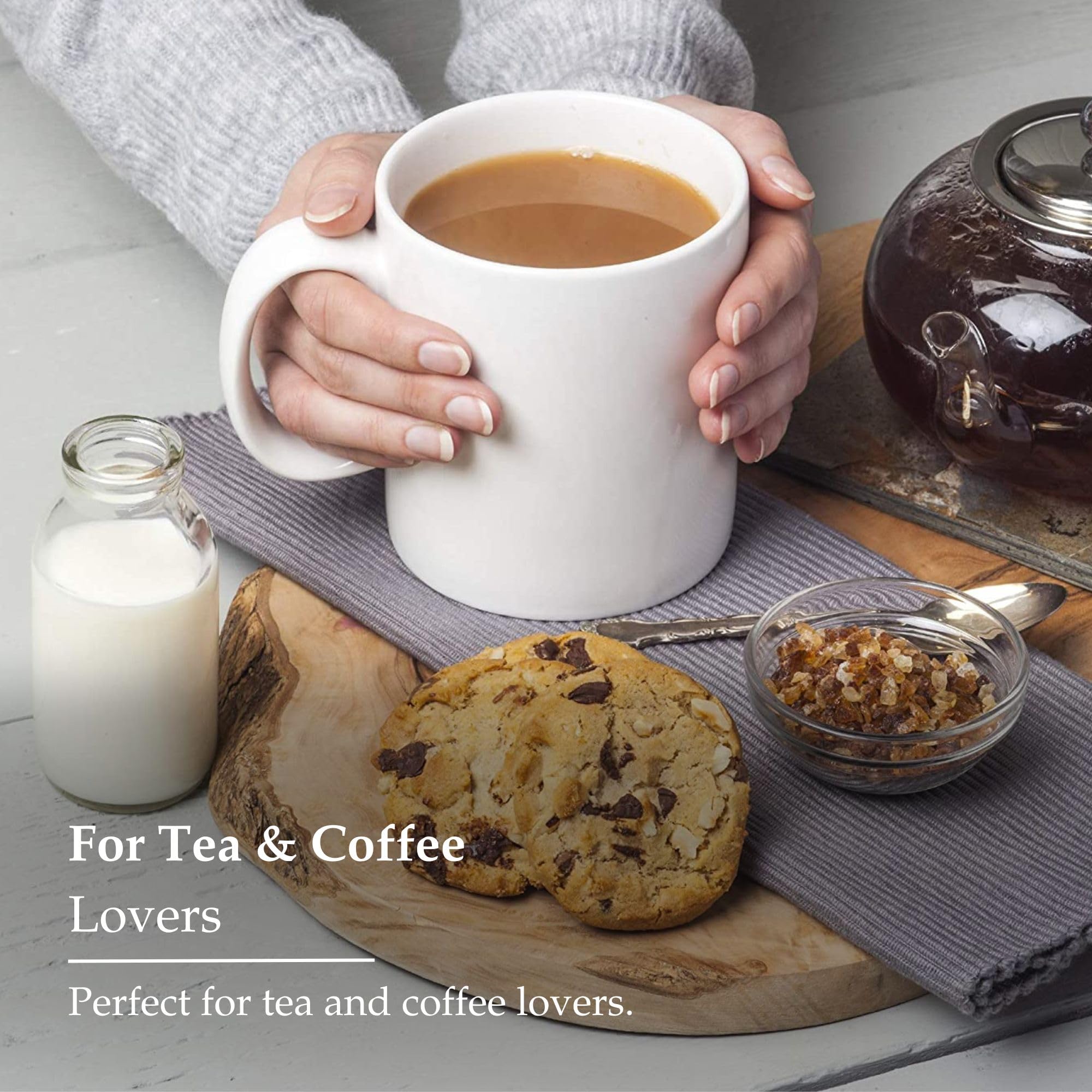 WM Bartleet & Sons 1750 Porcelain Coffee Mug - 1 Pint (568ml) Large Capacity | Oven, Microwave & Freezer Safe 5