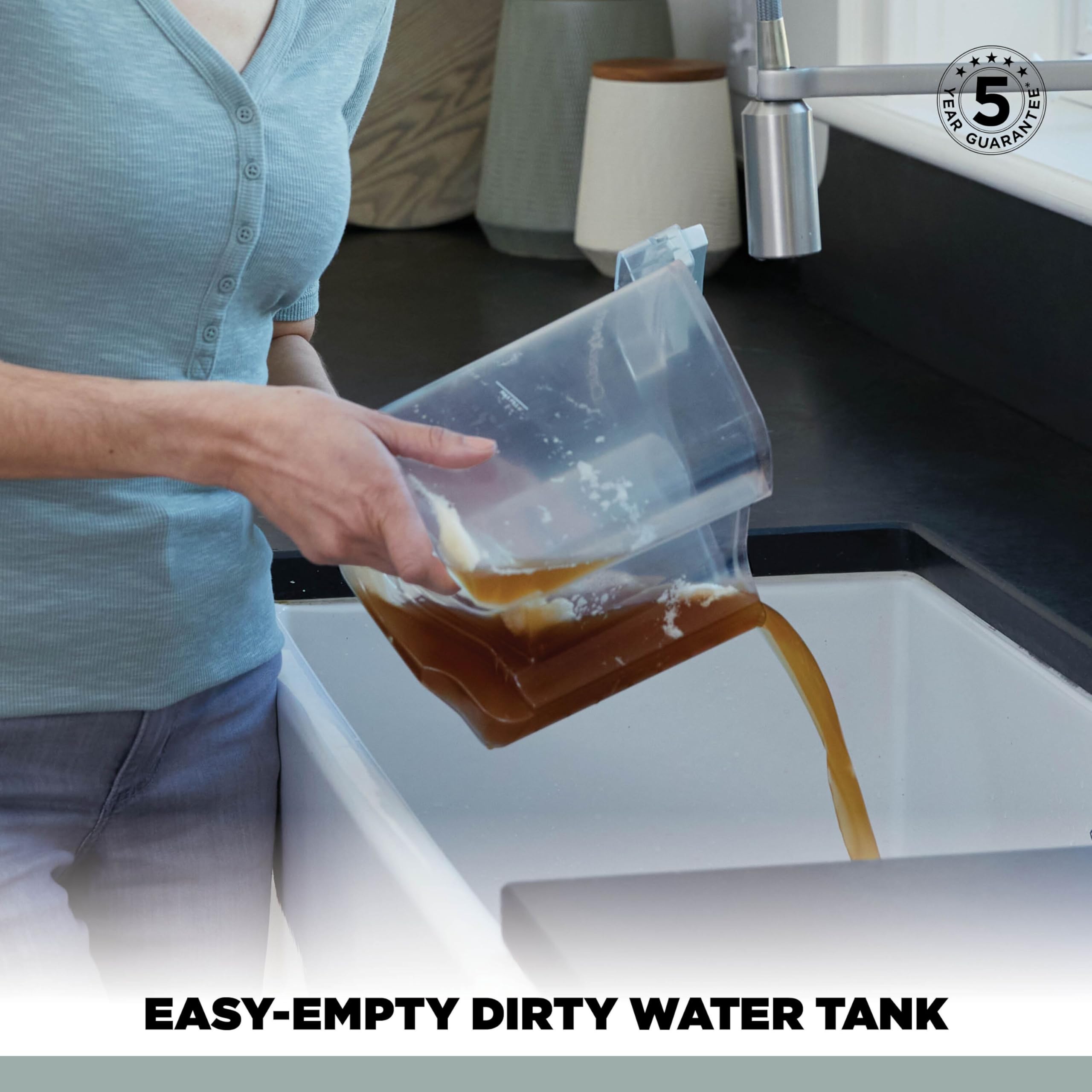 Shark CarpetXpert Deep Clean Carpet Cleaner EX150UKCP | 960W | 2.3L Tank | Grey 5