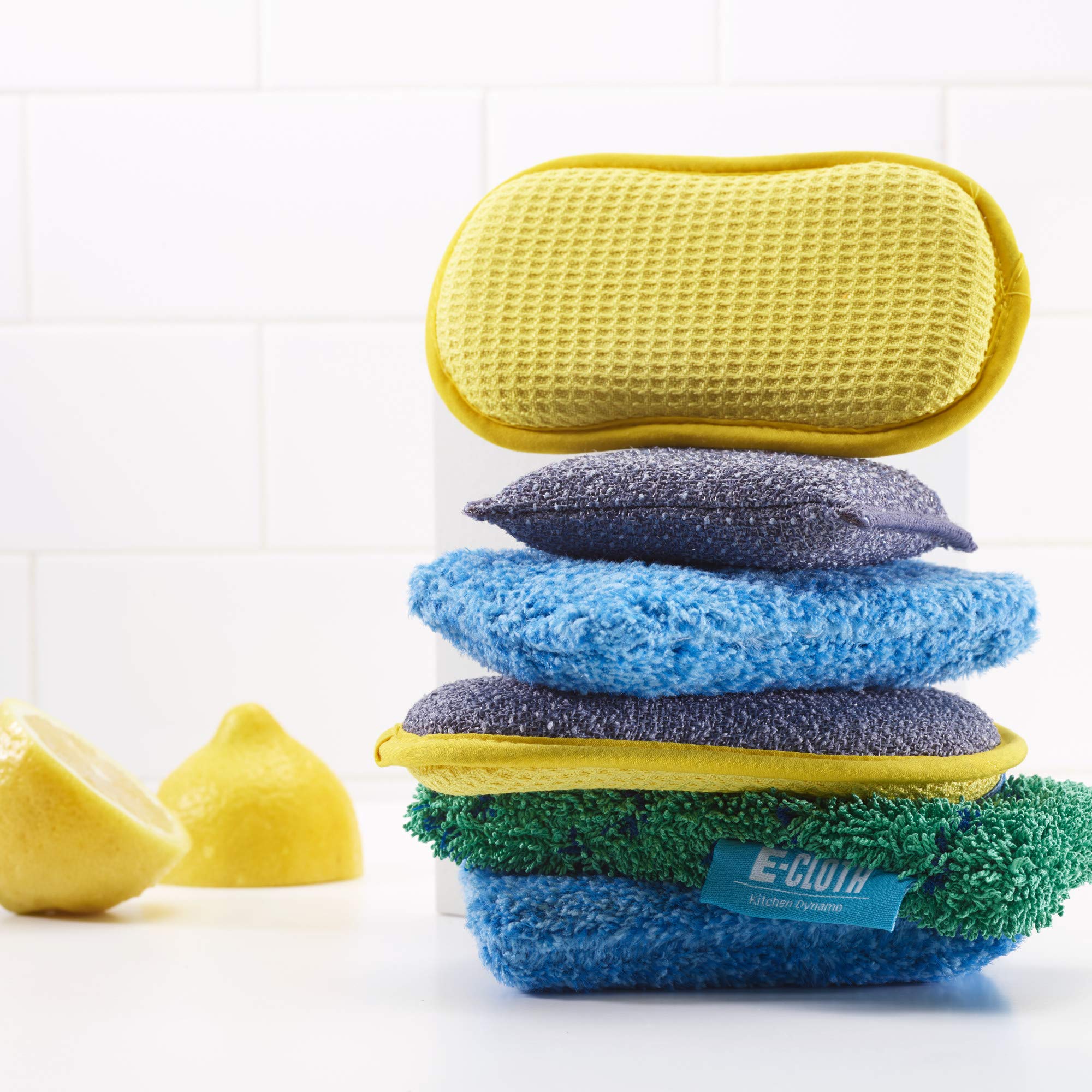 E-Cloth Kitchen Microfibre Cloth - Streak-Free Cleaning for Kitchen Surfaces | Green | 1 Pack 7