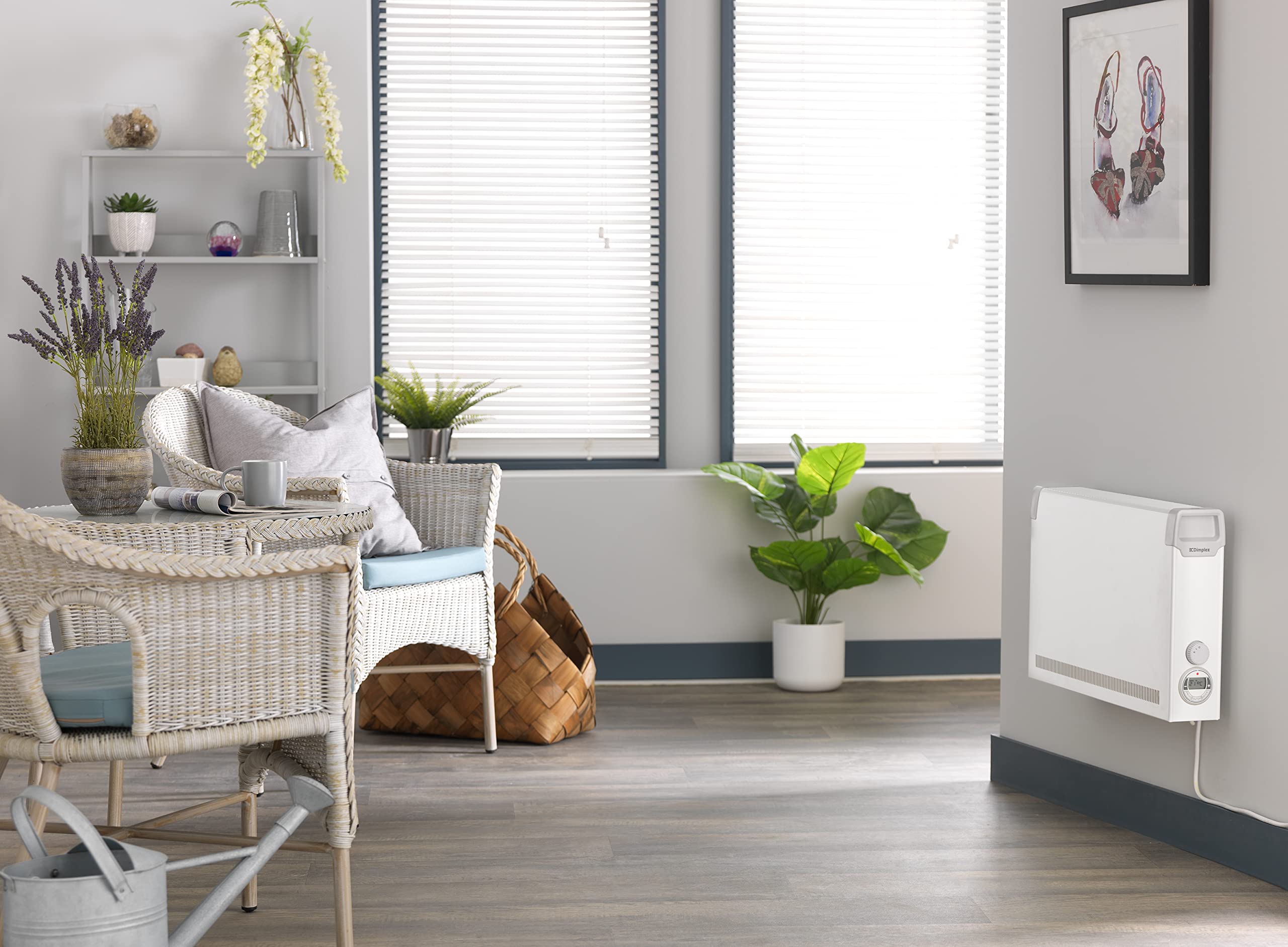 Dimplex ML2TSTIE7 2kW Convector Heater - Freestanding/Wall Mountable | Electronic Timer | Thermostat 5