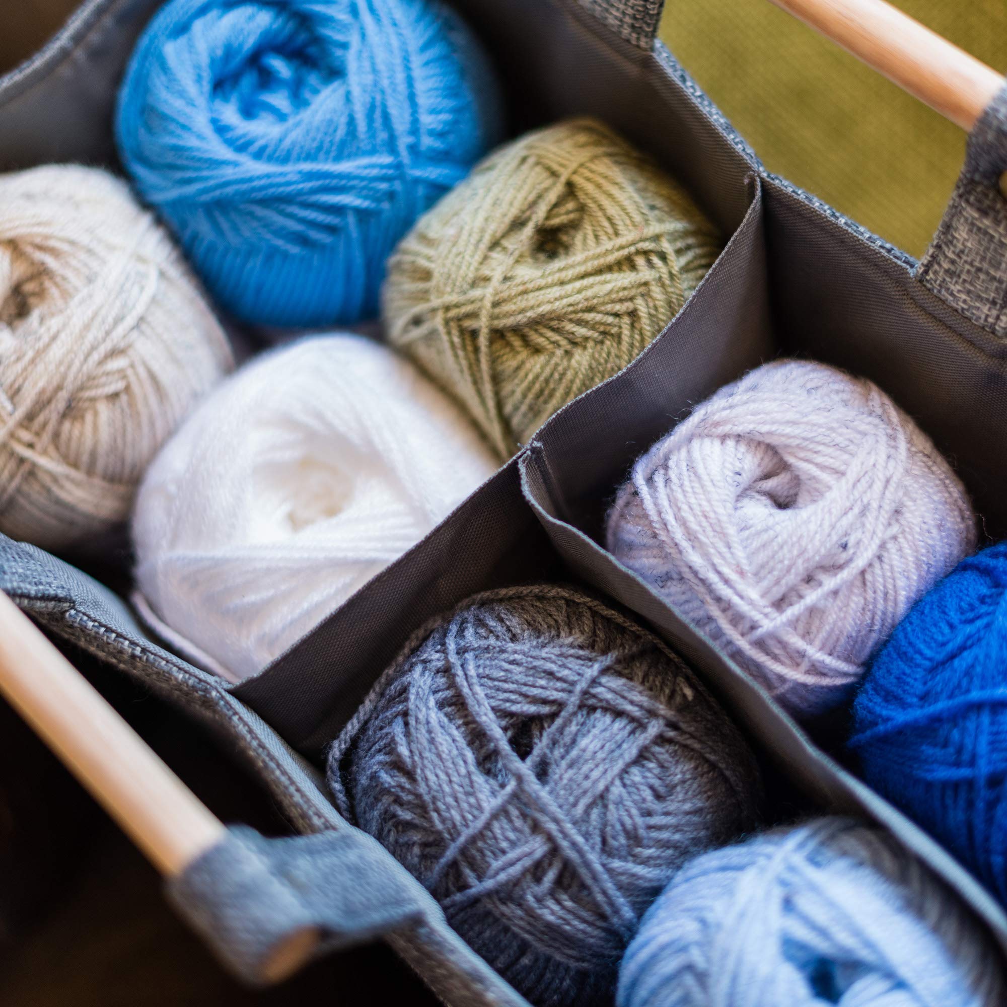 KORBOND DK Grey Yarn - 100g Acrylic Wool | Double Knit | 290m Length 3