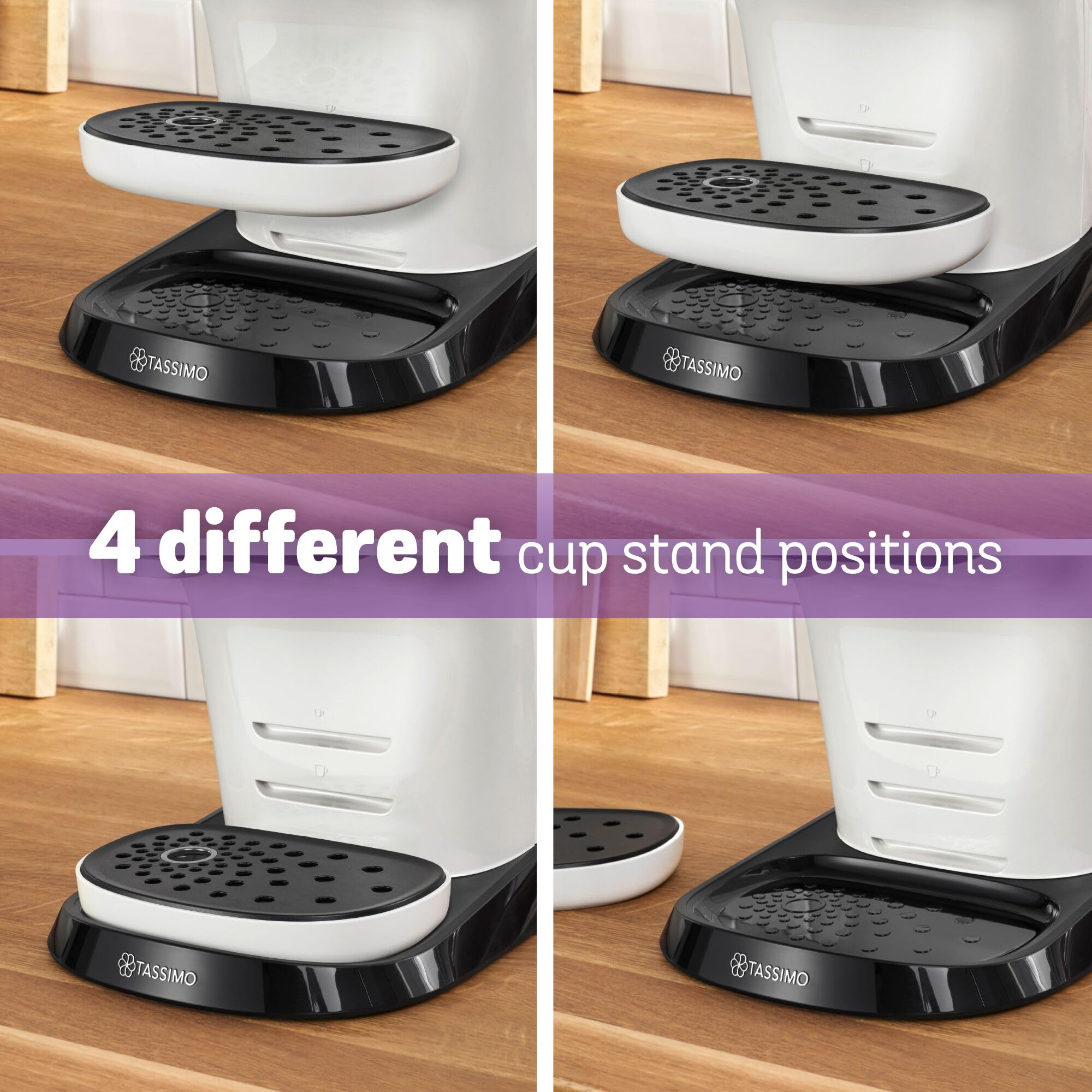 Tassimo by Bosch My Way 2 TAS6504GB Coffee Machine - Personalization | 1.3L Tank | Brita Filter 8