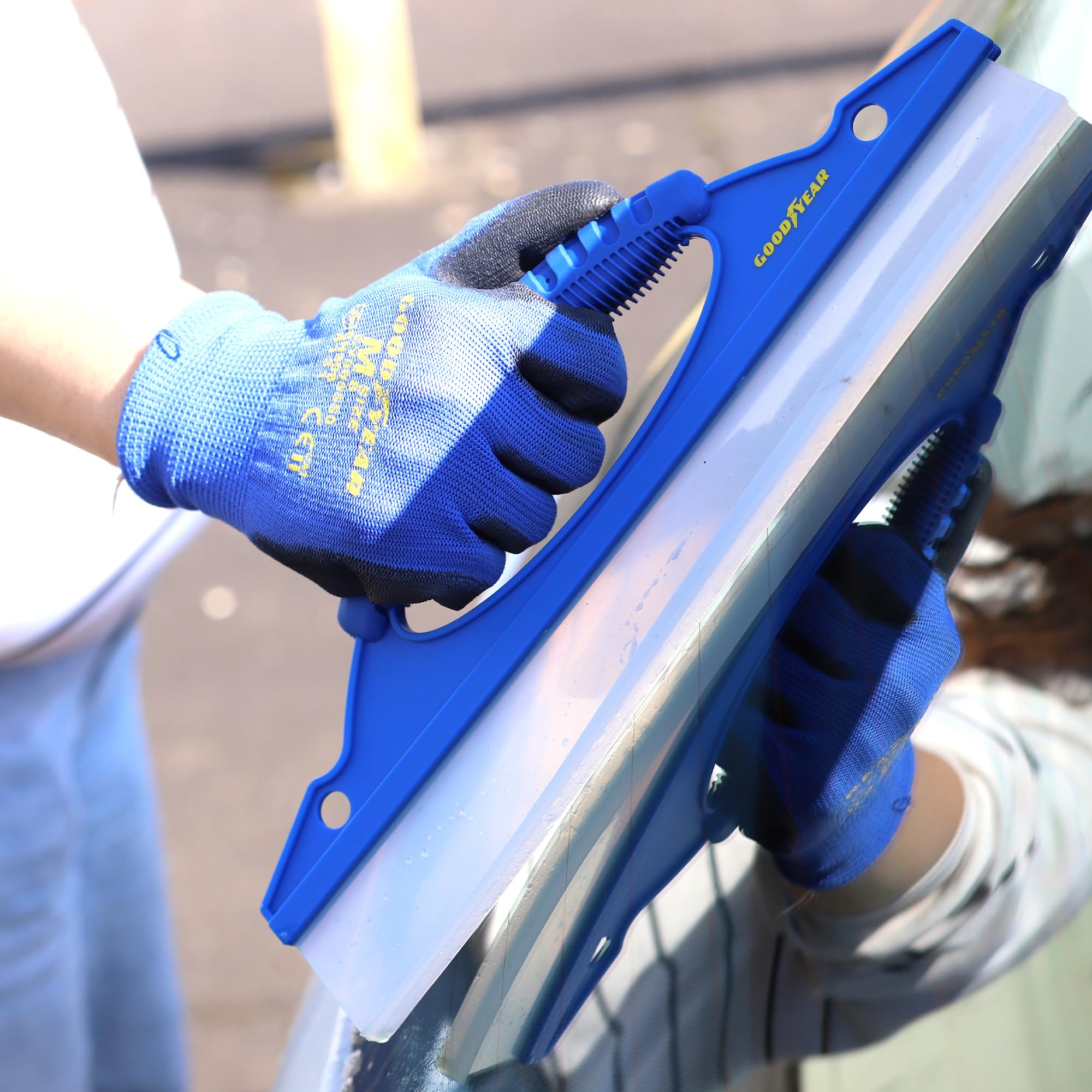 Goodyear Silicone Window Squeegee - Safe for Car Bodywork, Showers, and Windows | Removes 95% Water 6