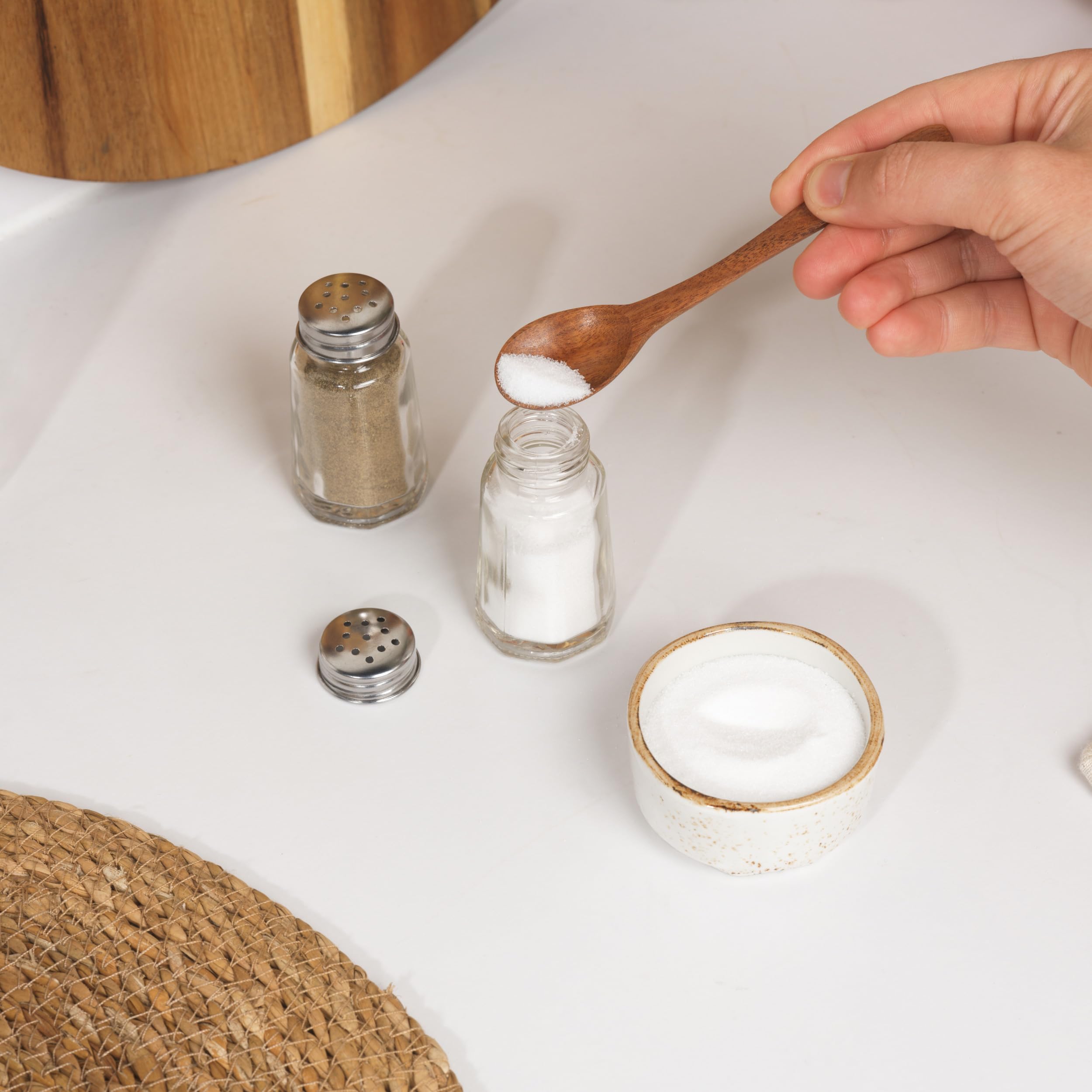 Salter 750 CLXR Salt & Pepper Shakers - Set of 2, Compact Classic Seasoning Mills, Glass 7