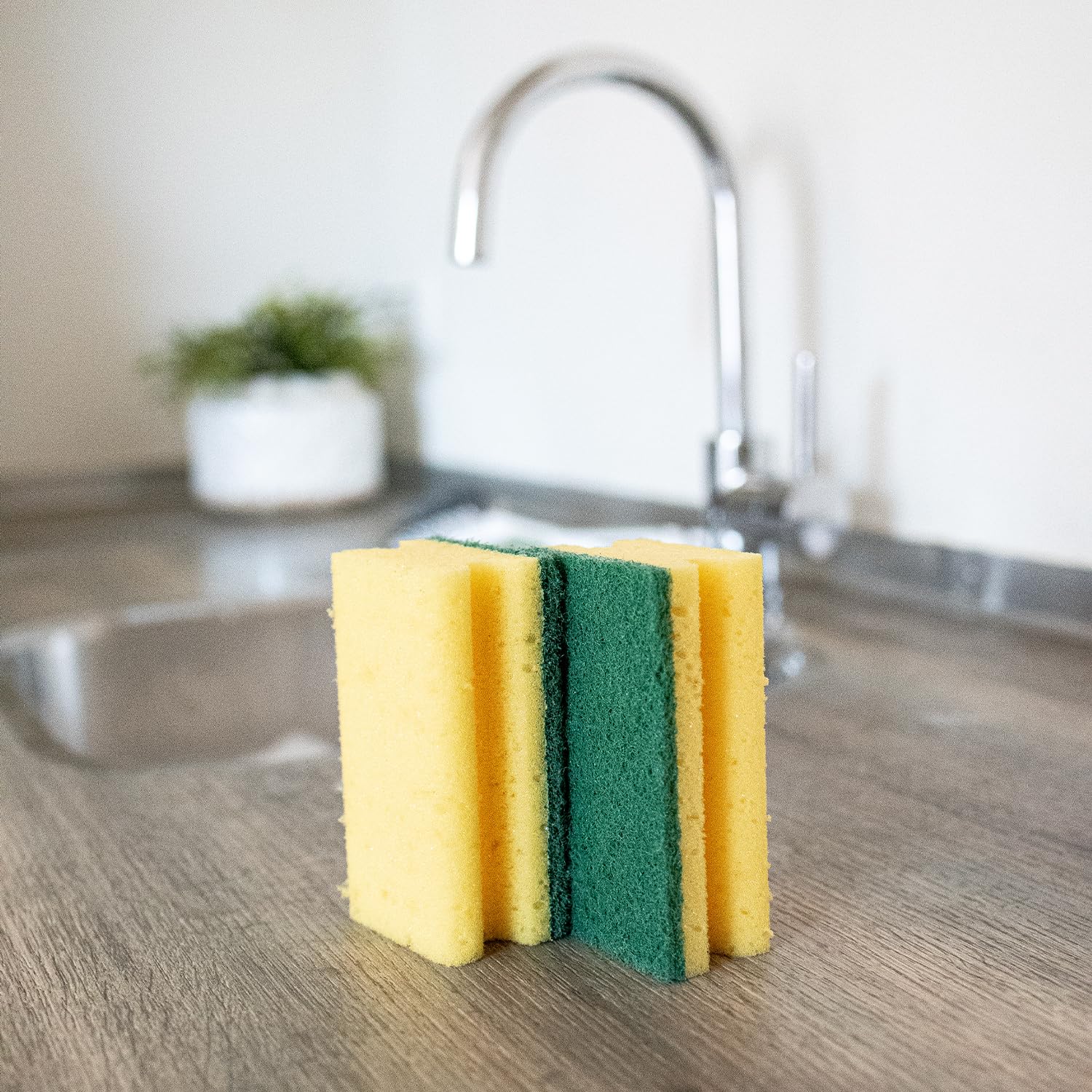 Sorbo Extra Large Scouring Sponge - Durable Foam for Tough Grime | 2 Pack | 11.5cm x 6cm x 4cm 11