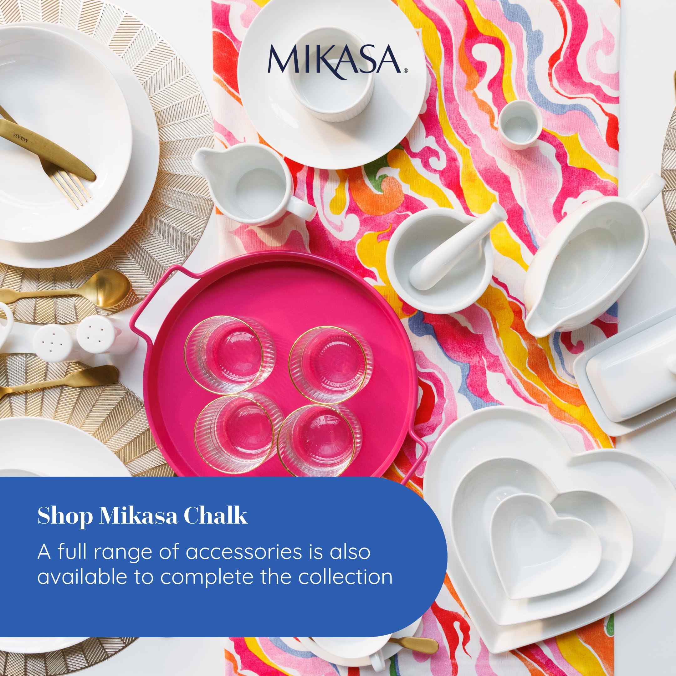 MIKASA Chalk Porcelain Gravy Boat - 700ml Capacity | Dishwasher Safe | 22cm Length 7