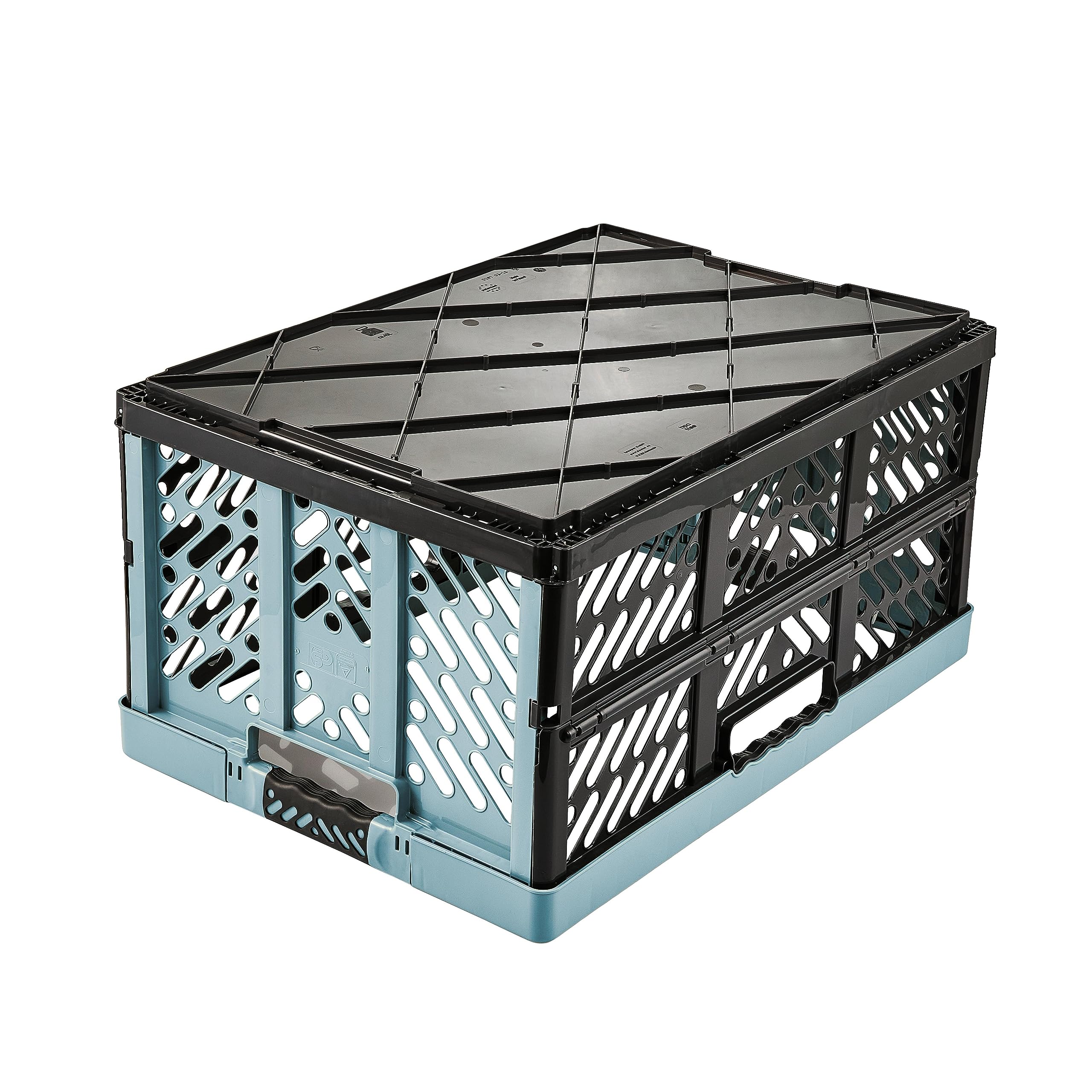 keeeper Ben Folding Storage Box - 45L Capacity, 50kg Max Load | Nordic Blue 4