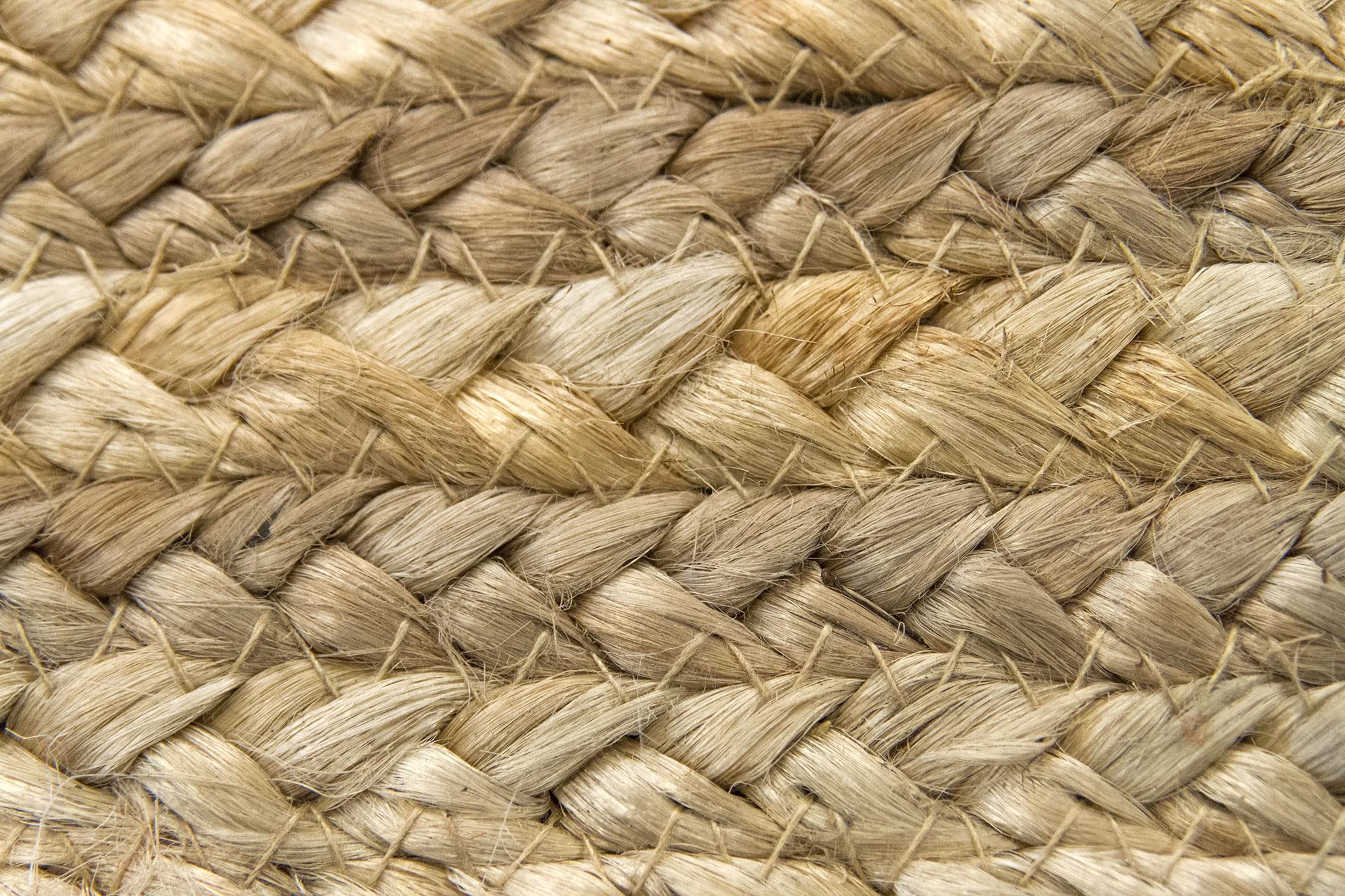 HAMID Alhambra Natural Jute Area Rug - 100% Natural Fiber | 60 x 110 cm | Hand-Woven 11
