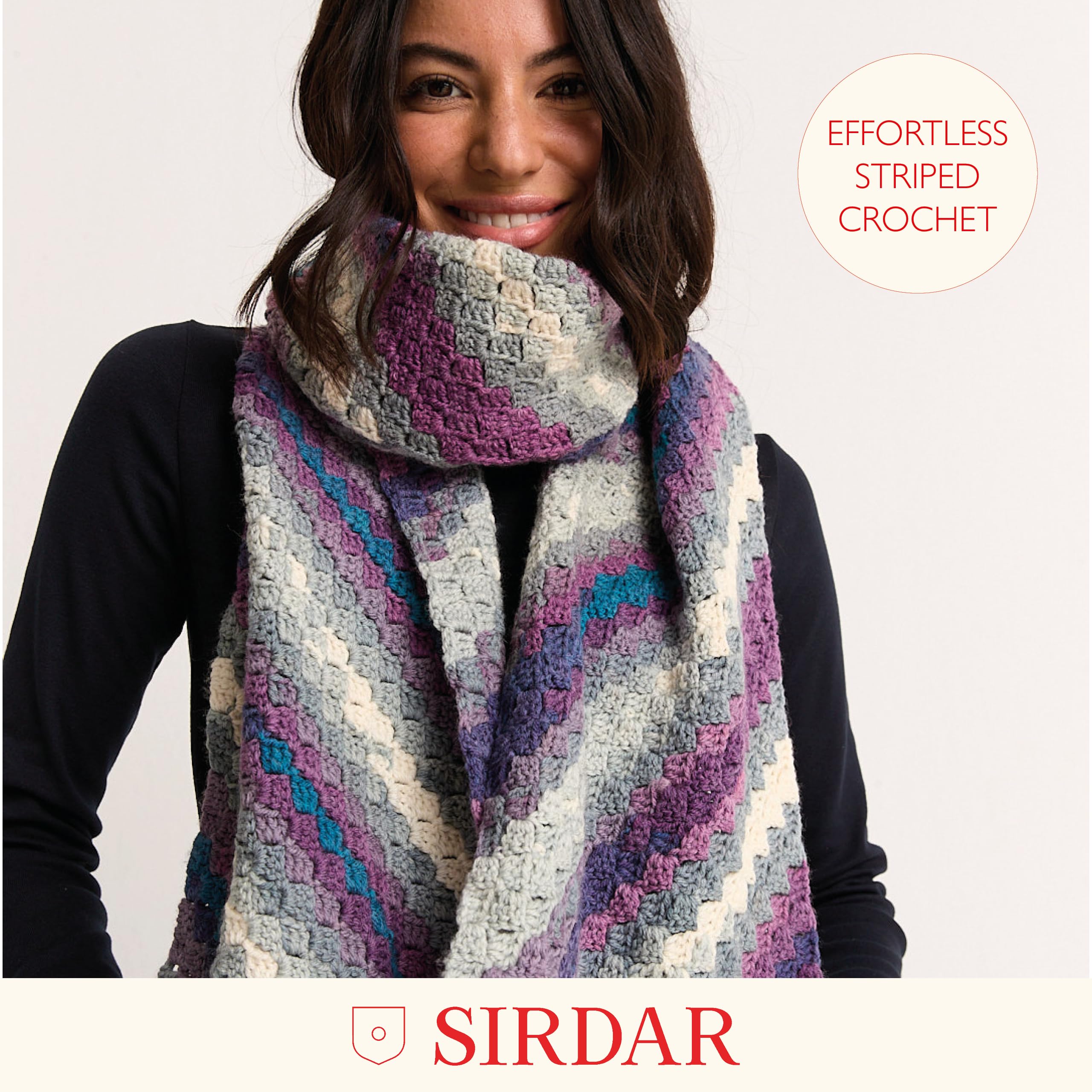 Sirdar Hayfield Spirit DK Yarn - Self-Striping Double Knitting | 100g | Mystery 5