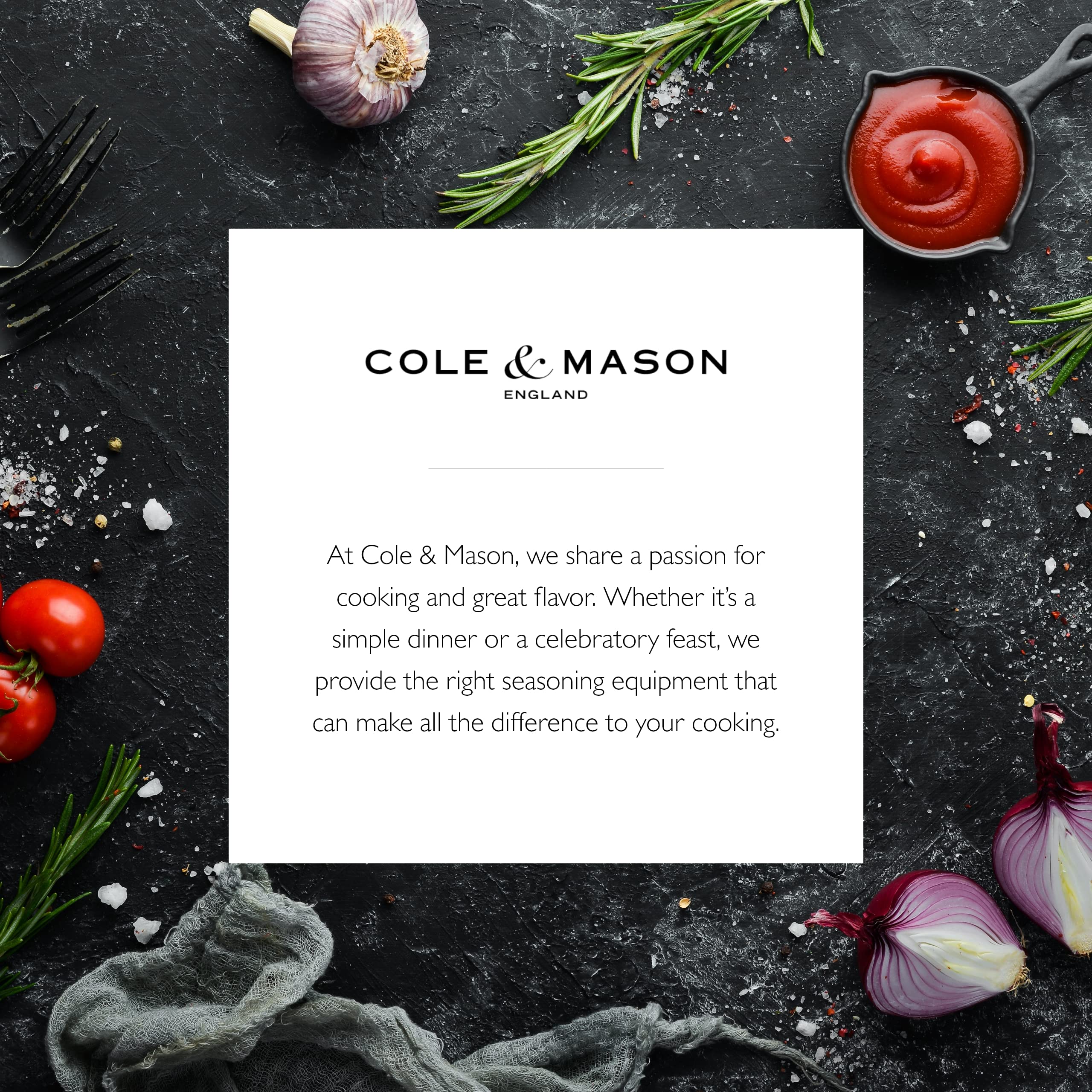 Cole & Mason Barkway Medium Acacia Wood Chopping Board with Handle | 460mm x 270mm | Double Sided 6
