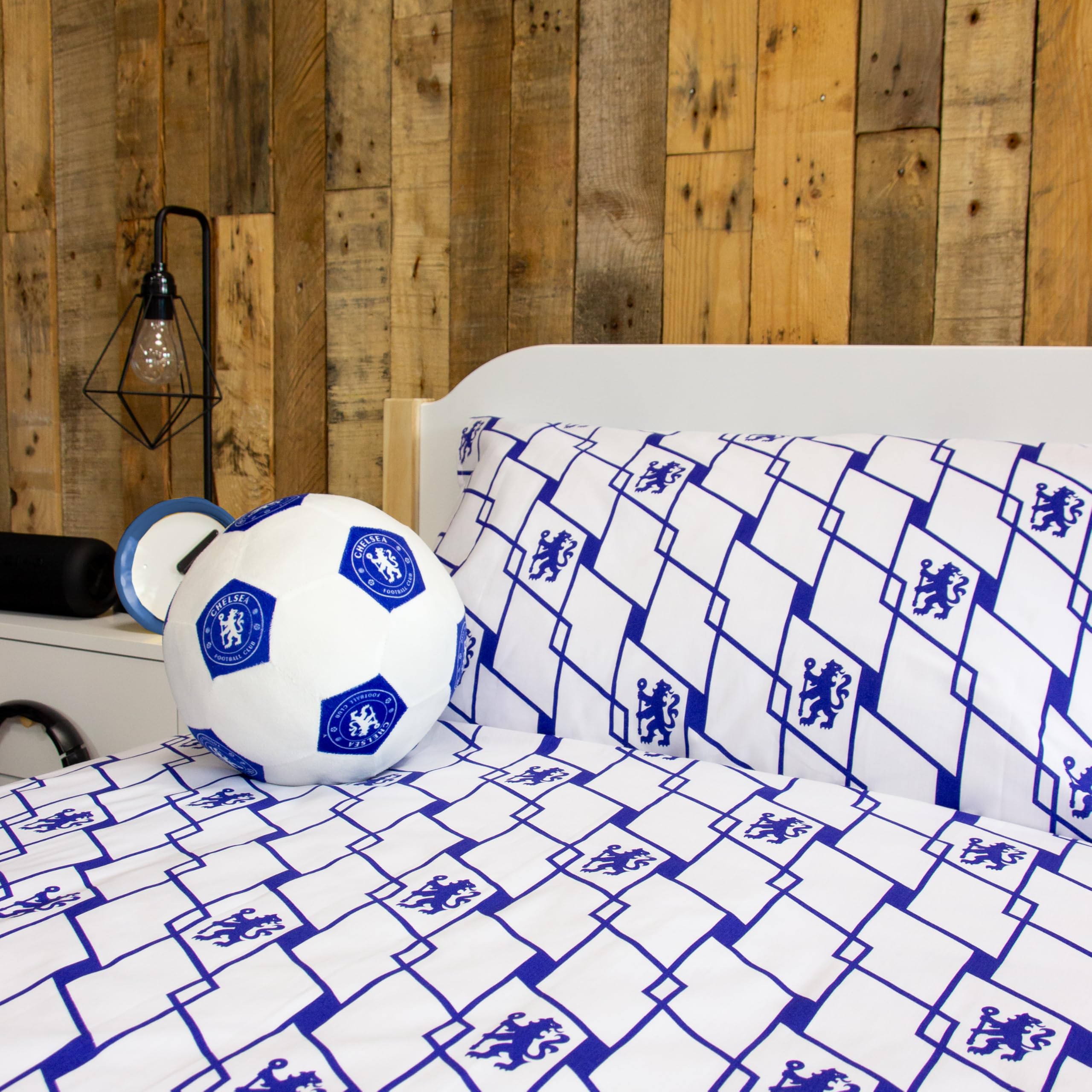 Character World Chelsea FC Official Single Duvet Cover Set | Reversible | Polycotton Blend 7