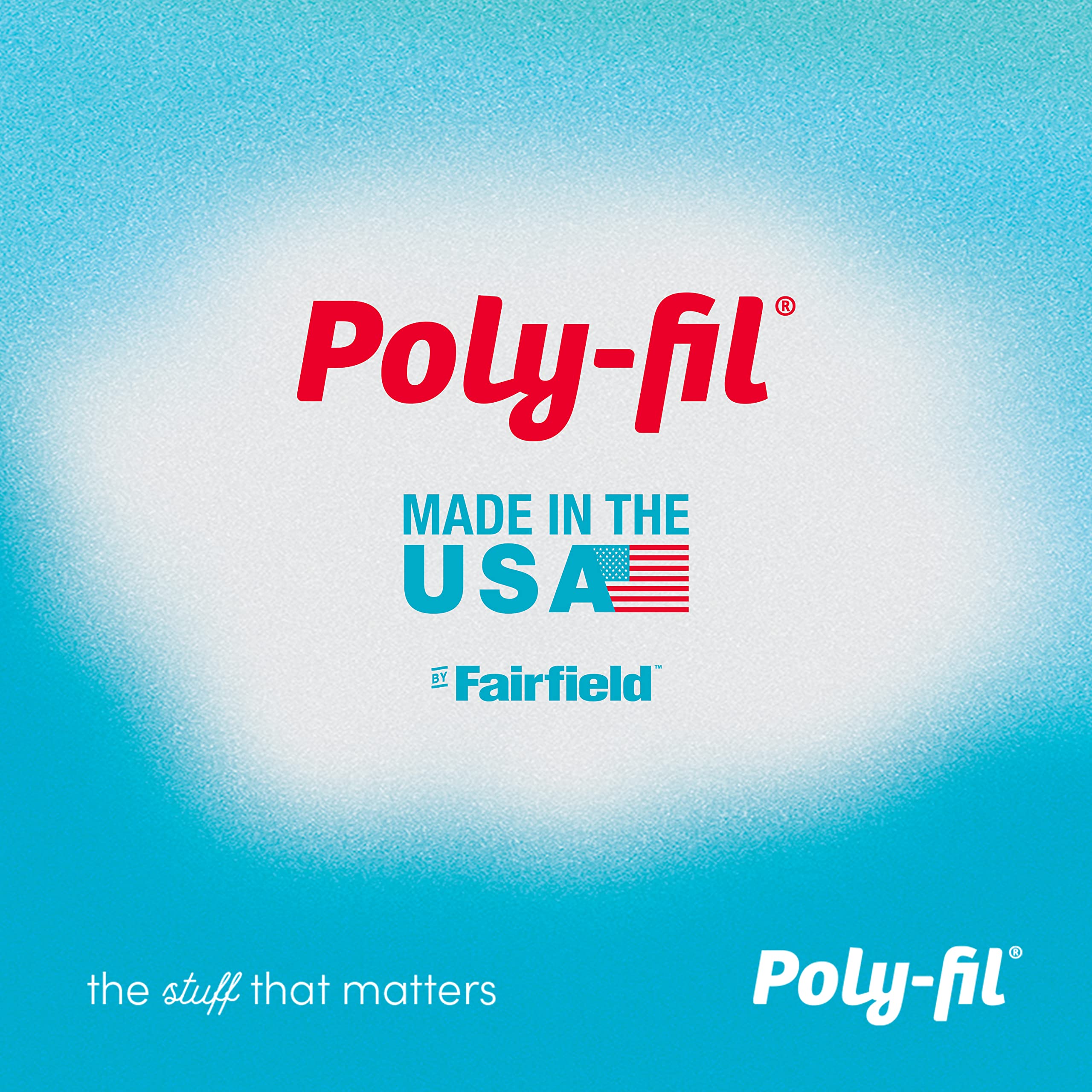 Poly-Fil Premium Fiber Fill - 32 OZ Bag for Cushions, Stuffed Animals, and Decor | Hypoallergenic Polyester 6