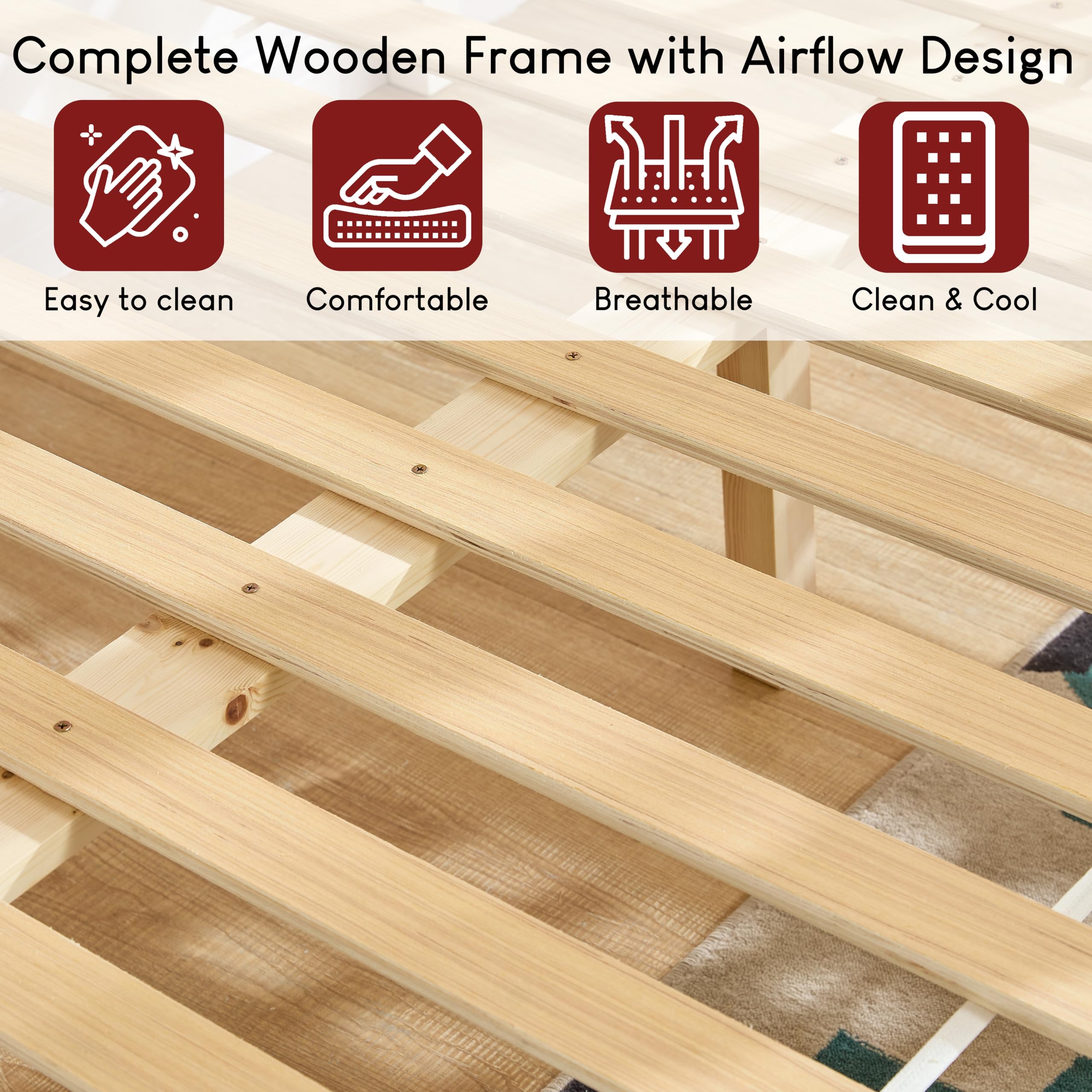 Vida Designs Milan Triple Sleeper Bunk Bed - Sleeps Three | White | Pine Wood 7
