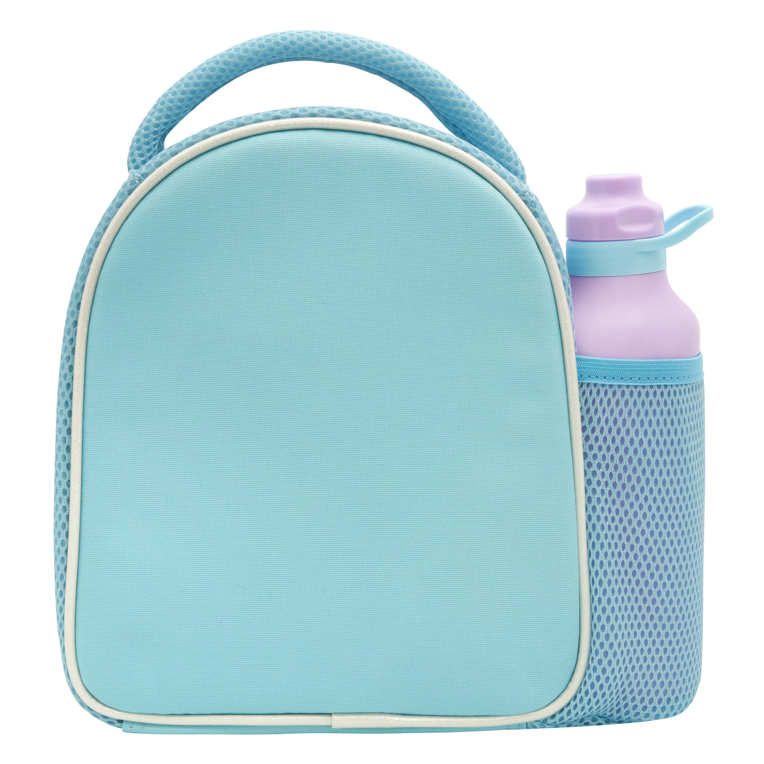 Disney Frozen Lunch Bag and 600ml Water Bottle Combo Set - Insulated, Antibacterial PEVA Lining 4