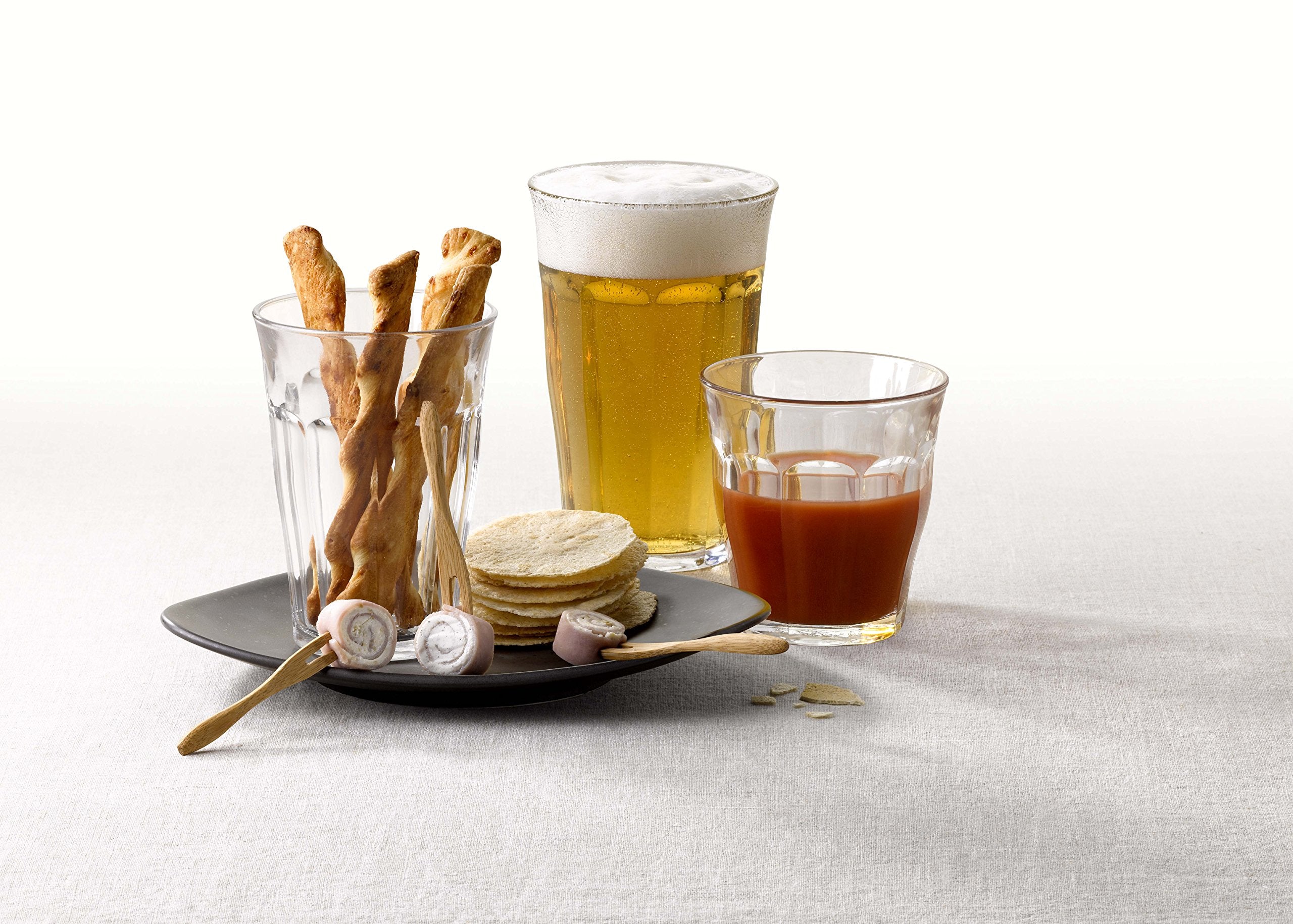 Duralex Picardie Water Glasses - 500ml Capacity, Toughened Glass, Pack of 6 3