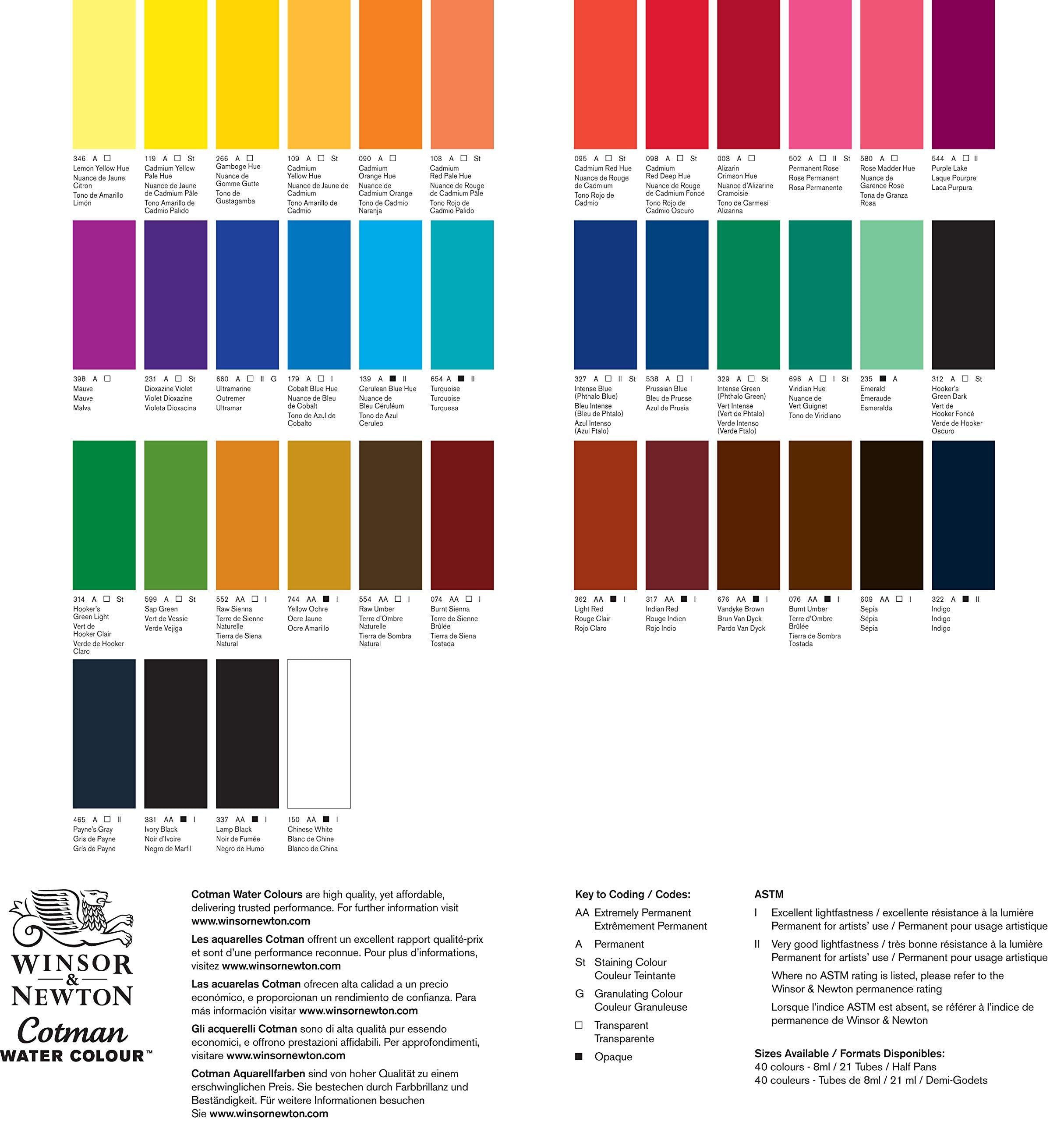 Winsor & Newton Cotman Watercolour Tube - Burnt Umber | 21ml | Opaque 2