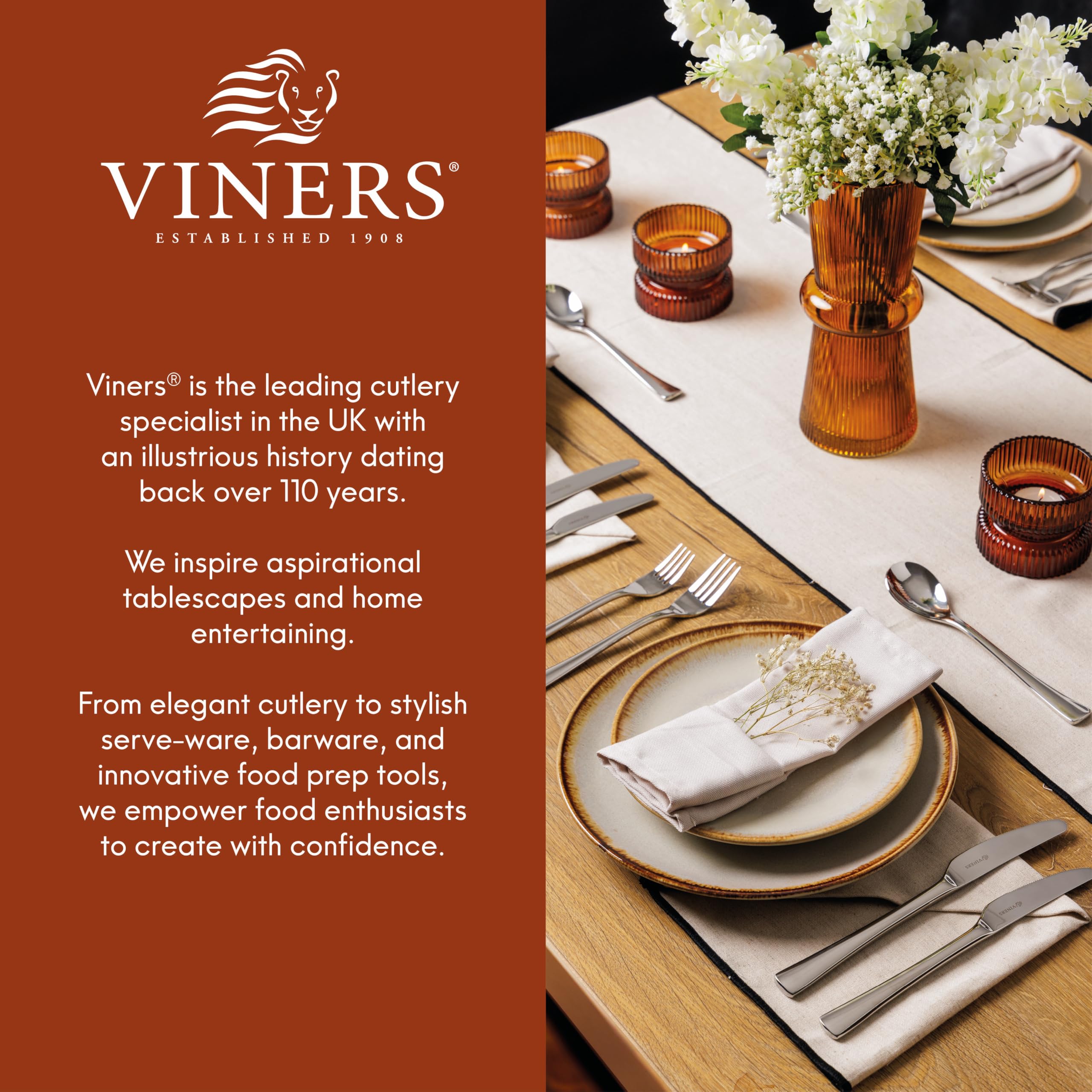 Viners Assure 4 Piece Peel and Prep Knife Set | Rust-Resistant Stainless Steel Blades | Safety Squared Tips 7