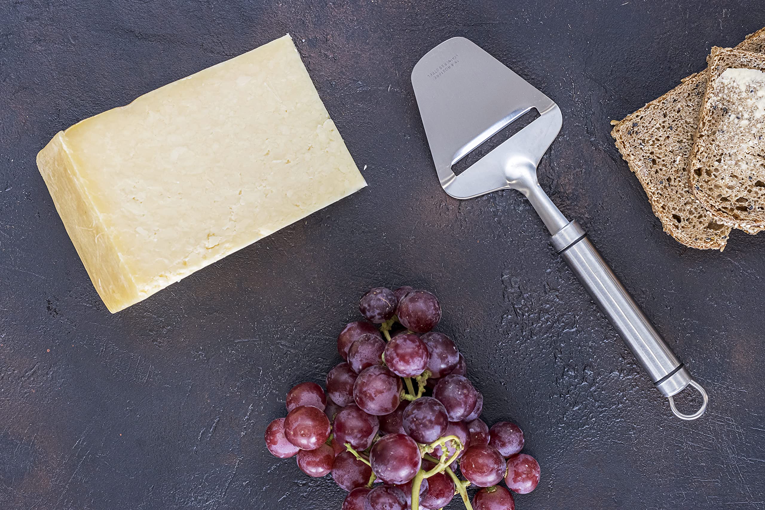 KitchenCraft Professional Cheese Slicer - Effortless Uniform Slicing | Stainless Steel | 24 cm 3