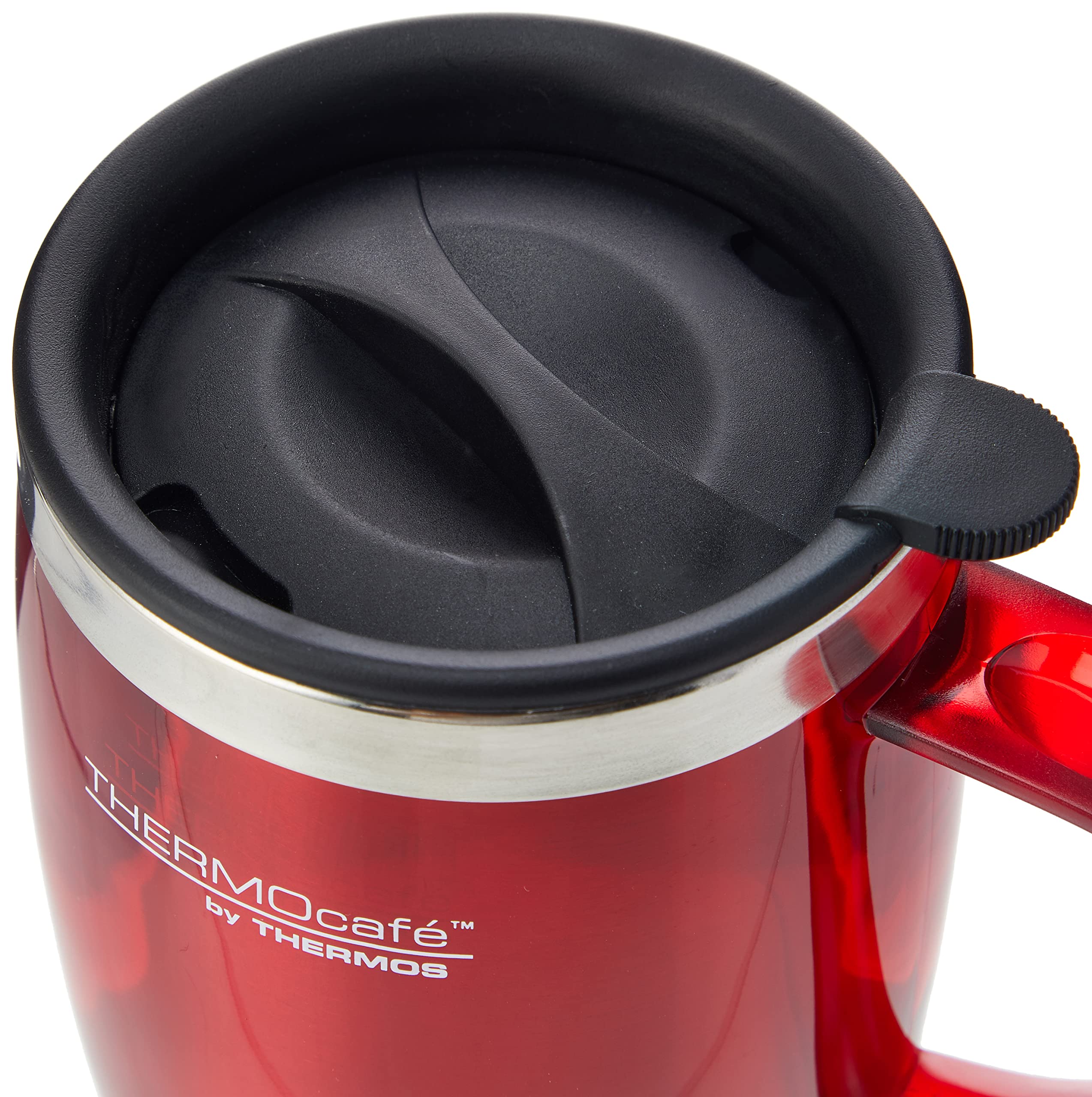 Thermos ThermoCafé Desk Mug - Double Wall Insulation | 450 ml | Red 3