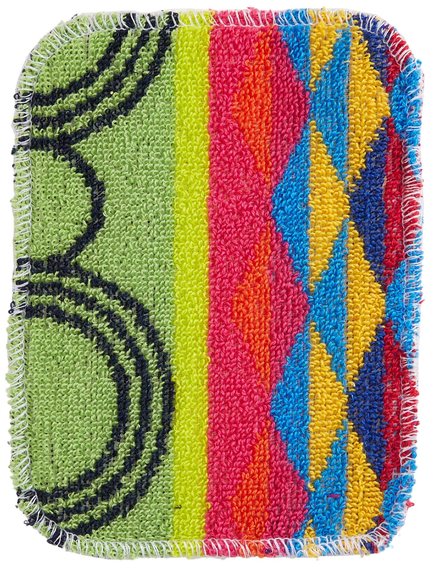 Kilo Non-Scratch Scourer - 100% Cotton, Multi-Colour, Reusable Cleaning Cloth | 17 x 13 cm 1