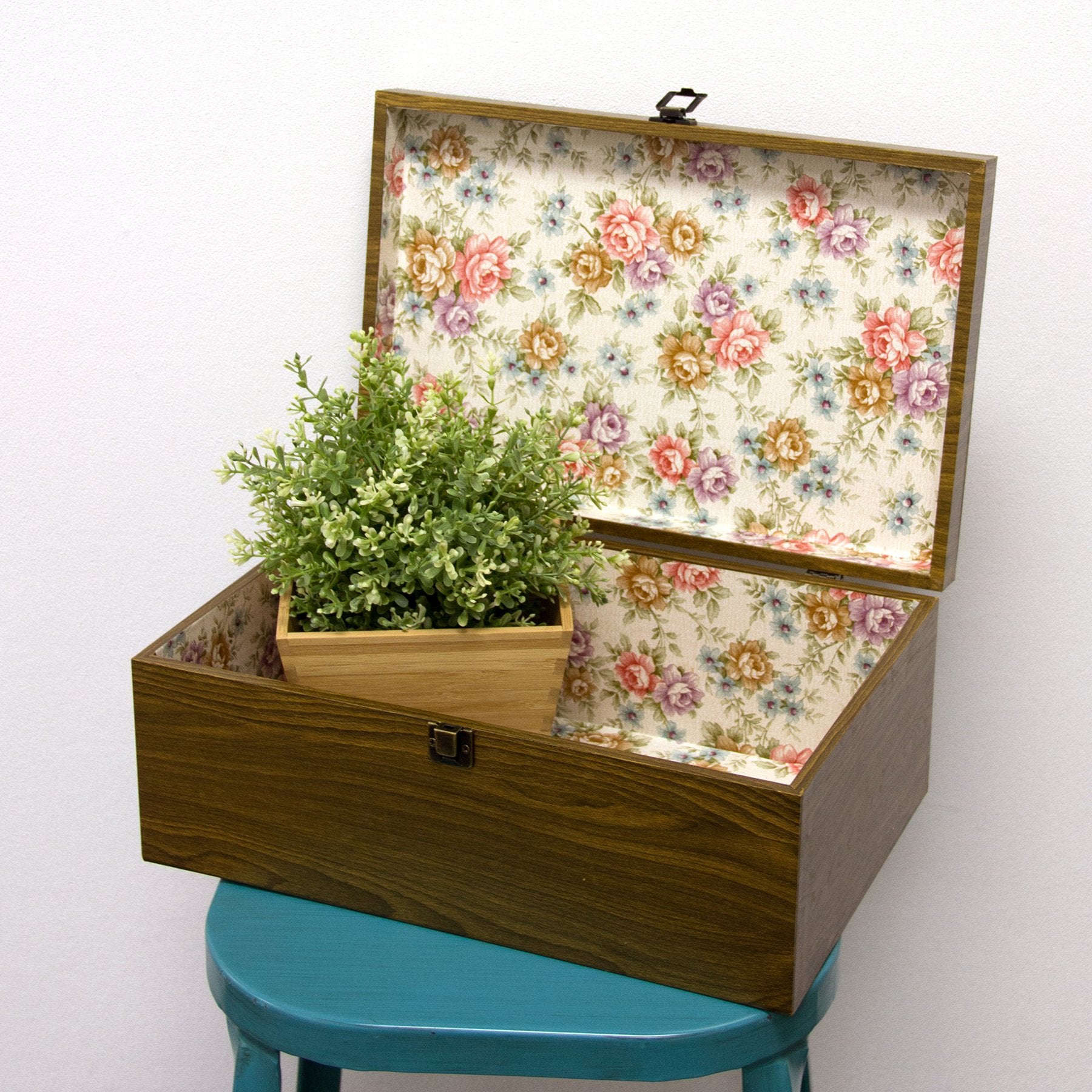Fablone FAB10224 Romance Floral Self-Adhesive Plastic Sheet | 45 cm x 2 m | Multi-colour 4
