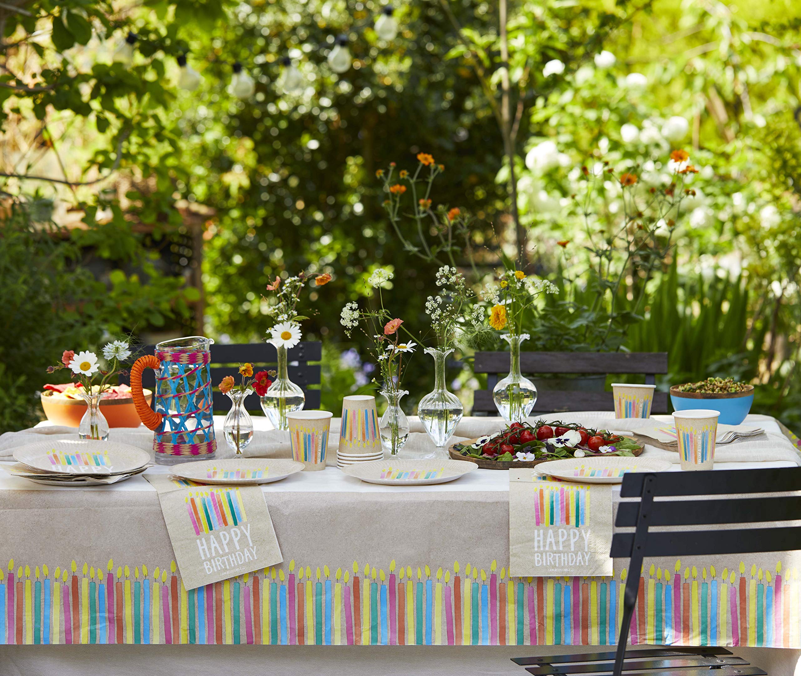 Talking Tables ECO Party Paper Napkins - Pack of 20 | 33cm Size | Plastic-Free 3