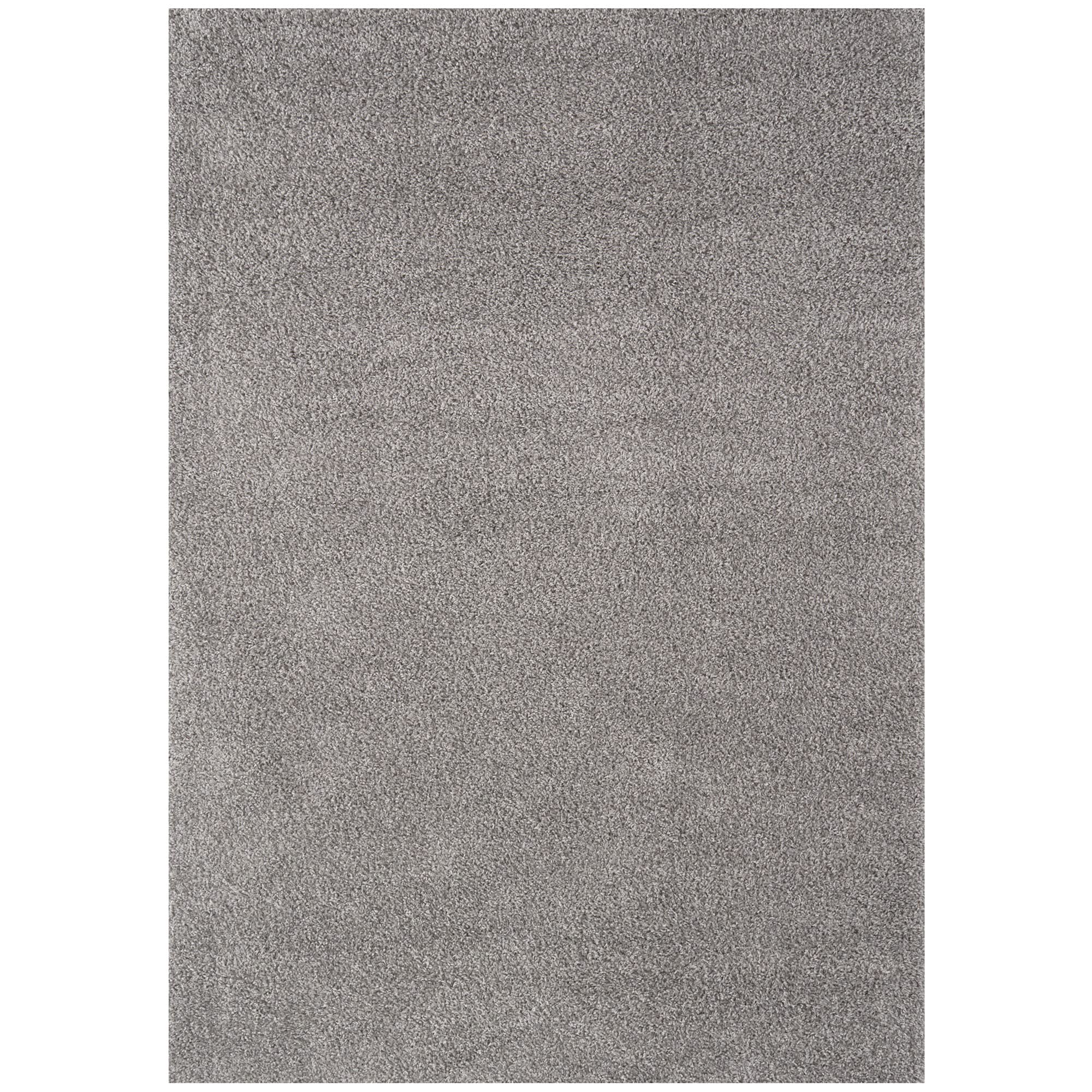 THE RUGS Shaggy Area Rug - Soft Polypropylene for Living Room & Bedroom | 120 x 170 cm Grey 7