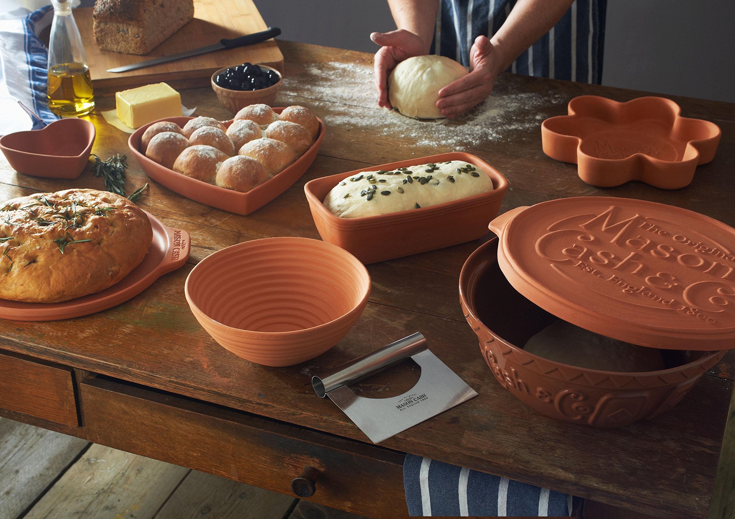 Mason Cash Earthenware Pudding Basin Bowl - 0.65 Litre/14 cm | Microwave, Freezer, Dishwasher Safe 9