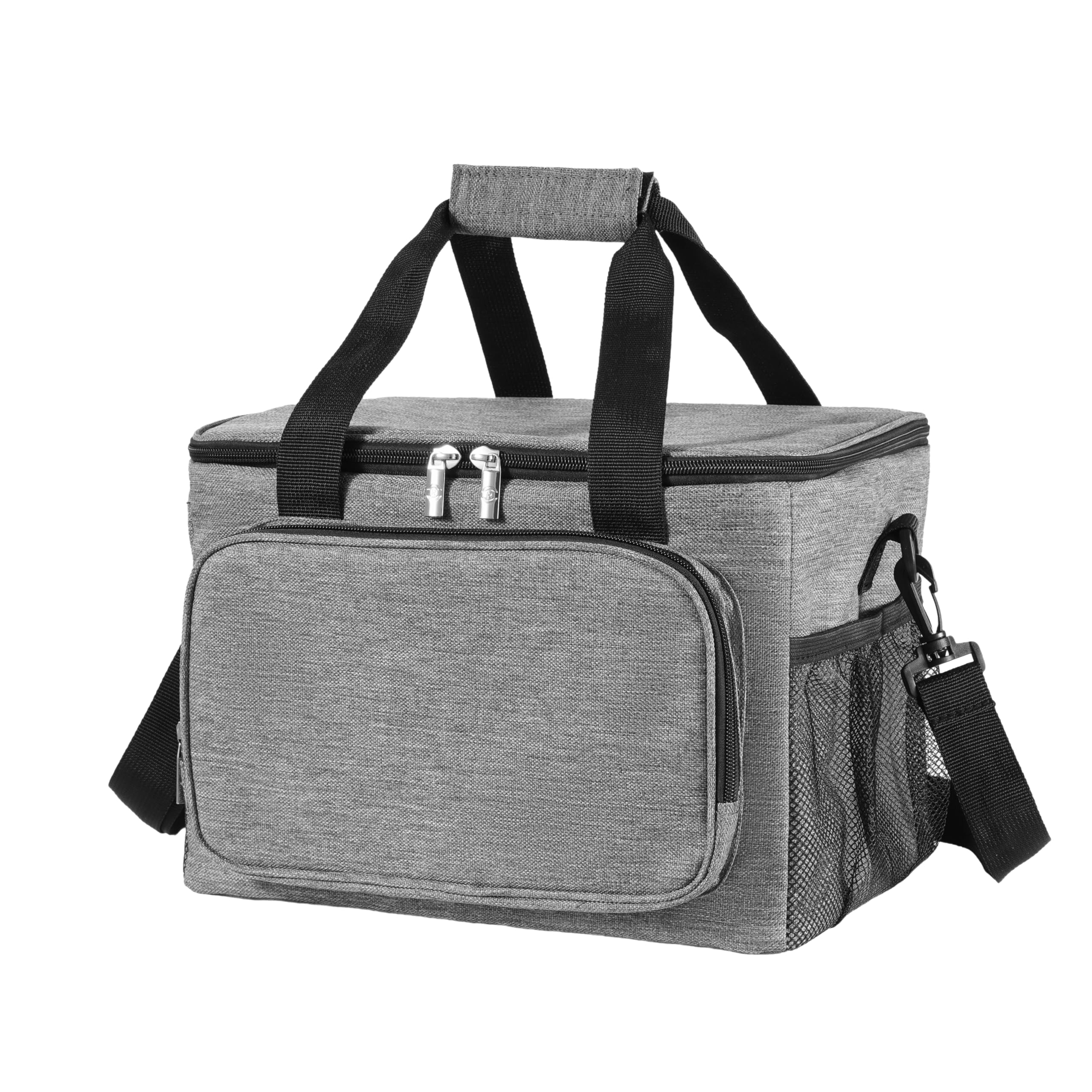REQUISITE NEEDS Insulated Picnic Bag 15L Cooler Bag | Portable EVA Construction | Grey 1