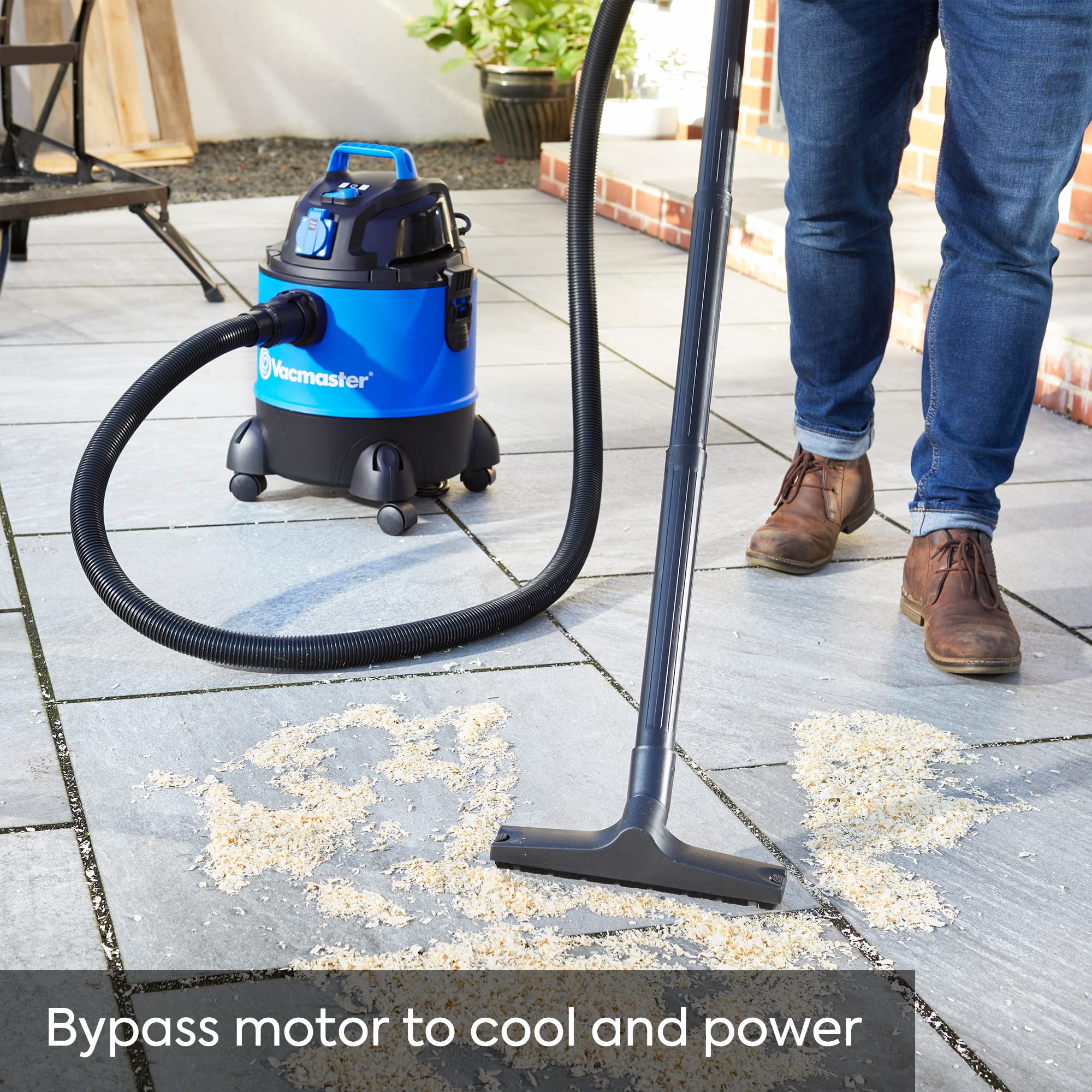 Vacmaster Multi 20 PTO Wet & Dry Vacuum Cleaner | 20L Capacity | 1250W Motor 5