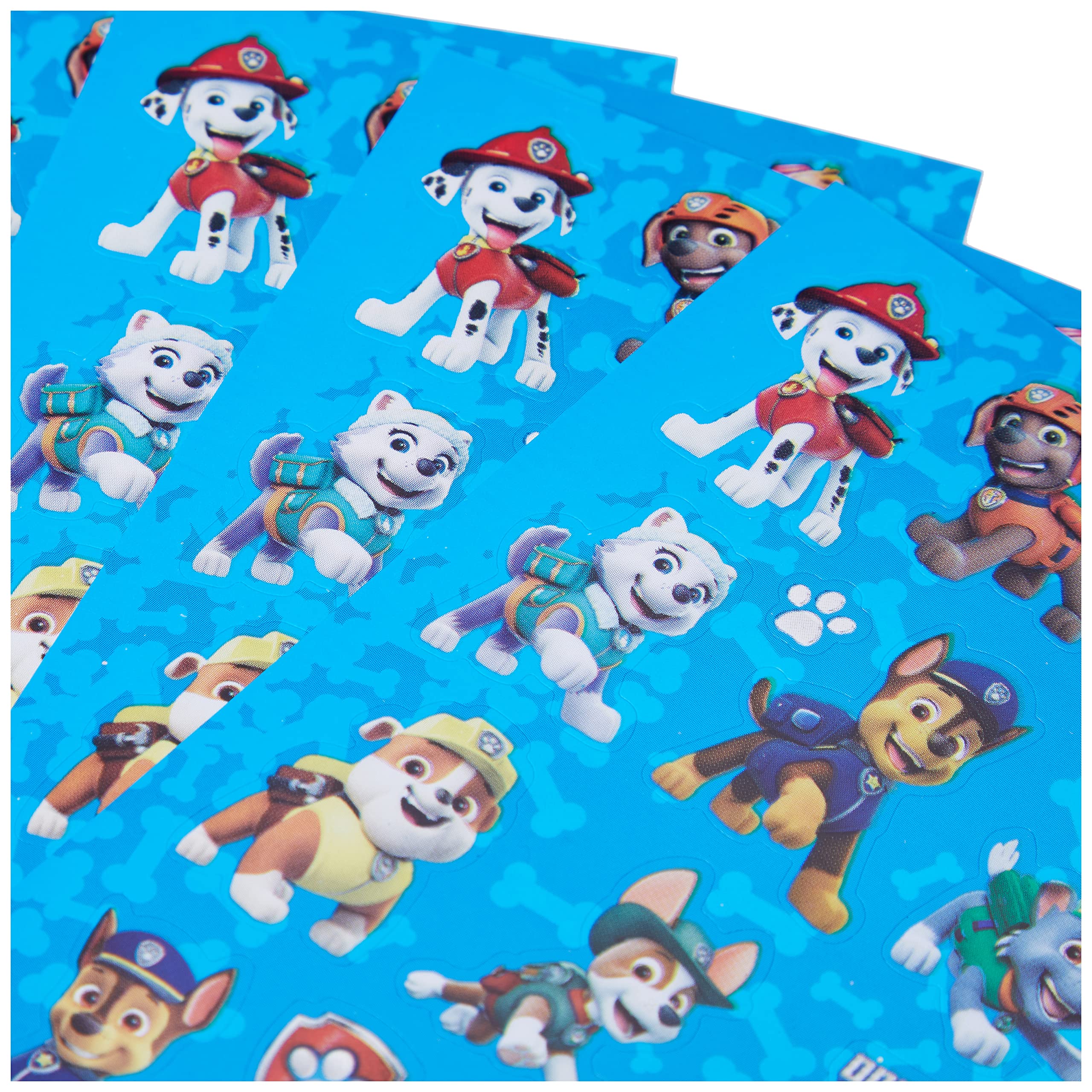 Paper Projects Paw Patrol Party Bag Sticker Bundle - 18 Sheets | Plastic Material | Blue Color 3