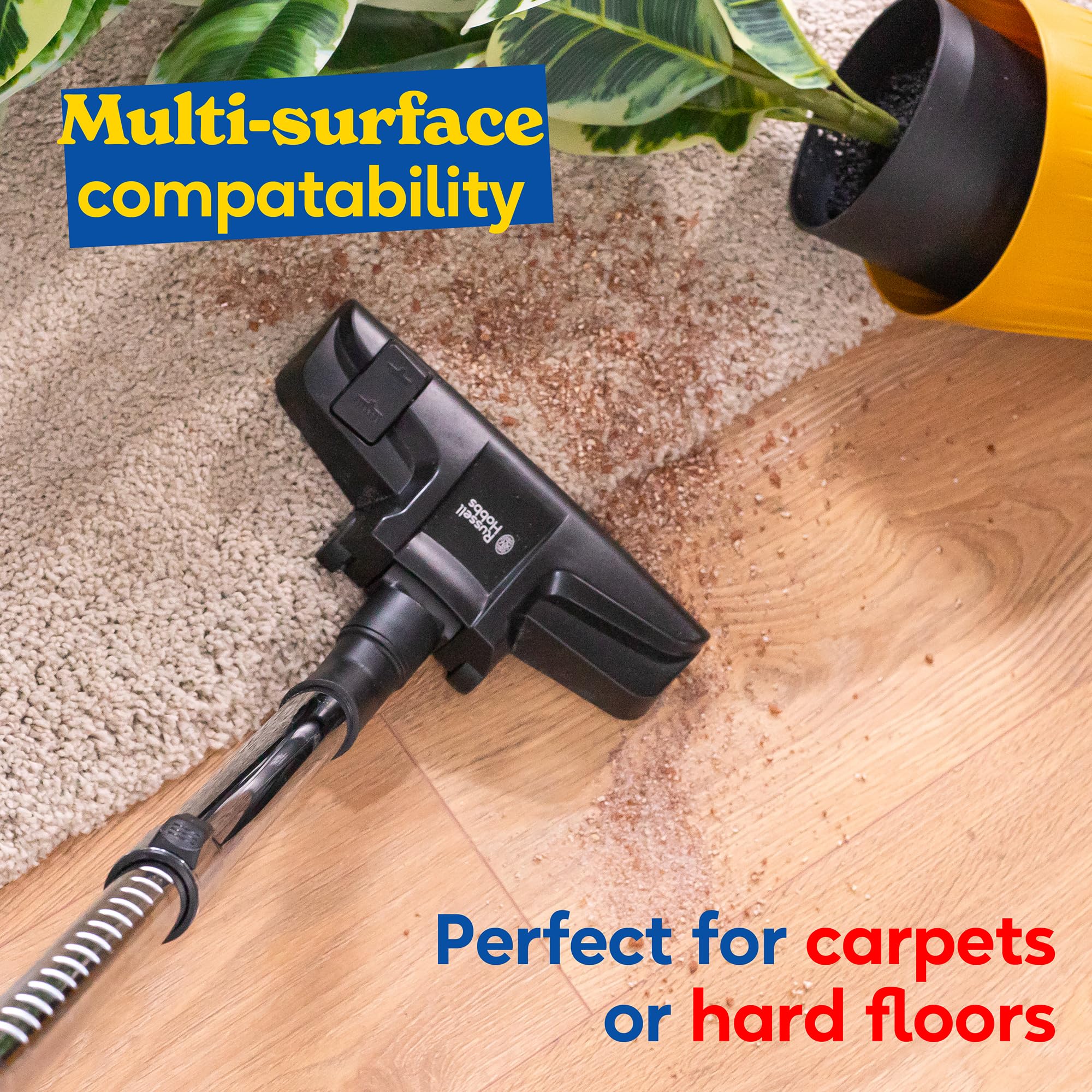 Russell Hobbs Titan2 Pet Multi-Cyclonic Cylinder Vacuum Cleaner - 700W Motor | 3L Capacity 4