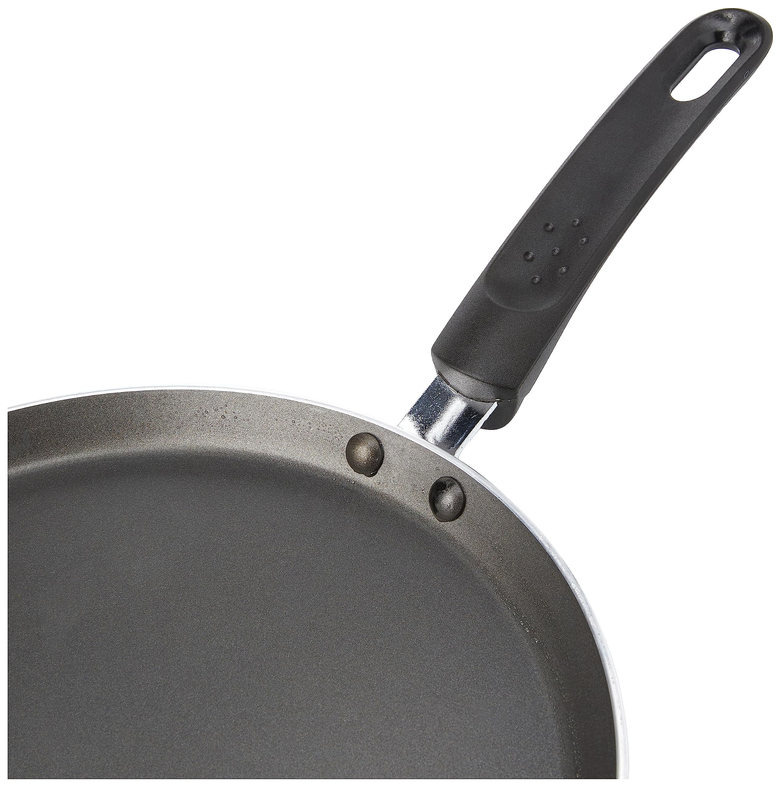 KitchenCraft Non-Stick Crepe & Pancake Pan - Aluminium, 24 cm Diameter | Electric Stovetop Compatible 4