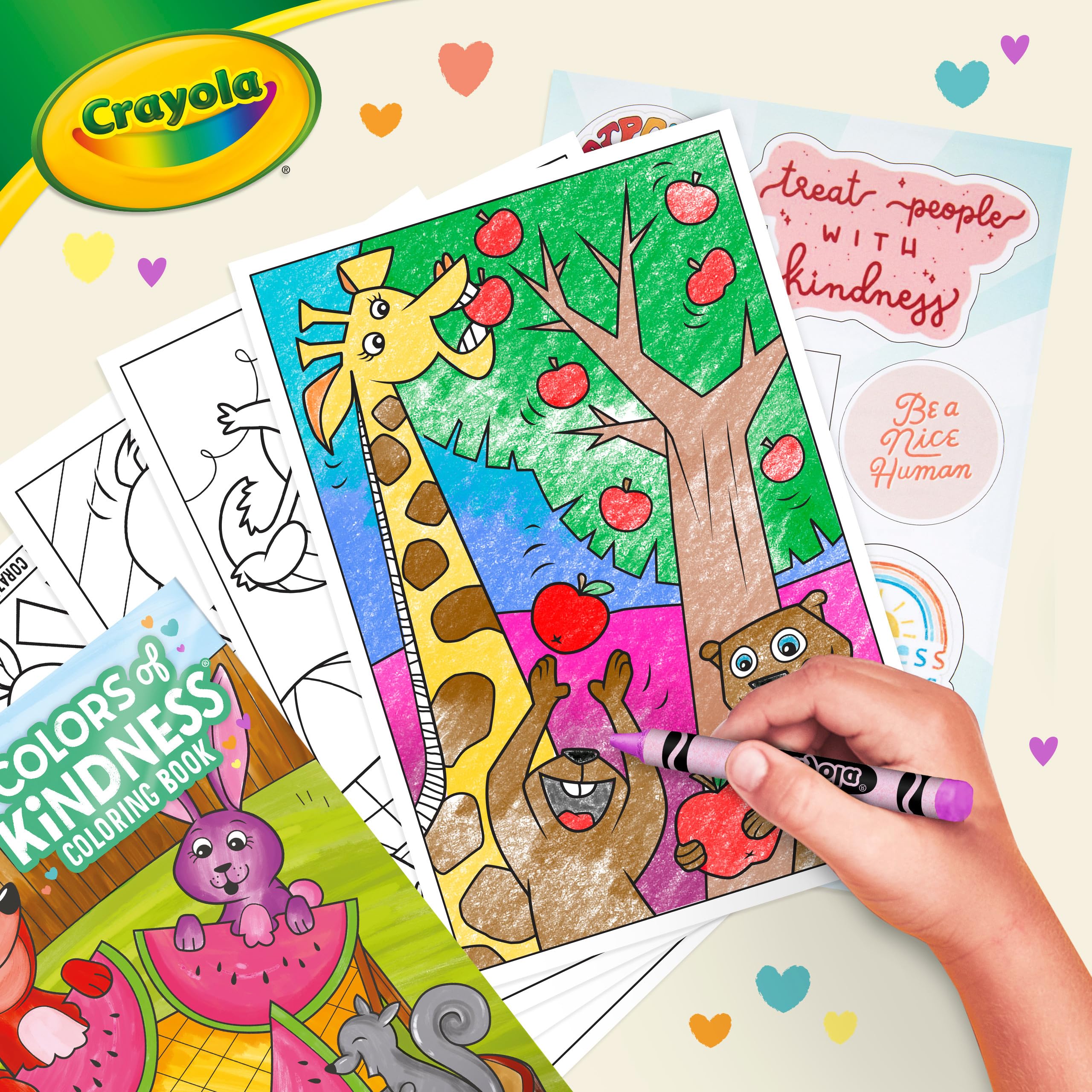 CRAYOLA Colours of Kindness Colouring Book - 48 Pages | Unisex Children | Paper 3