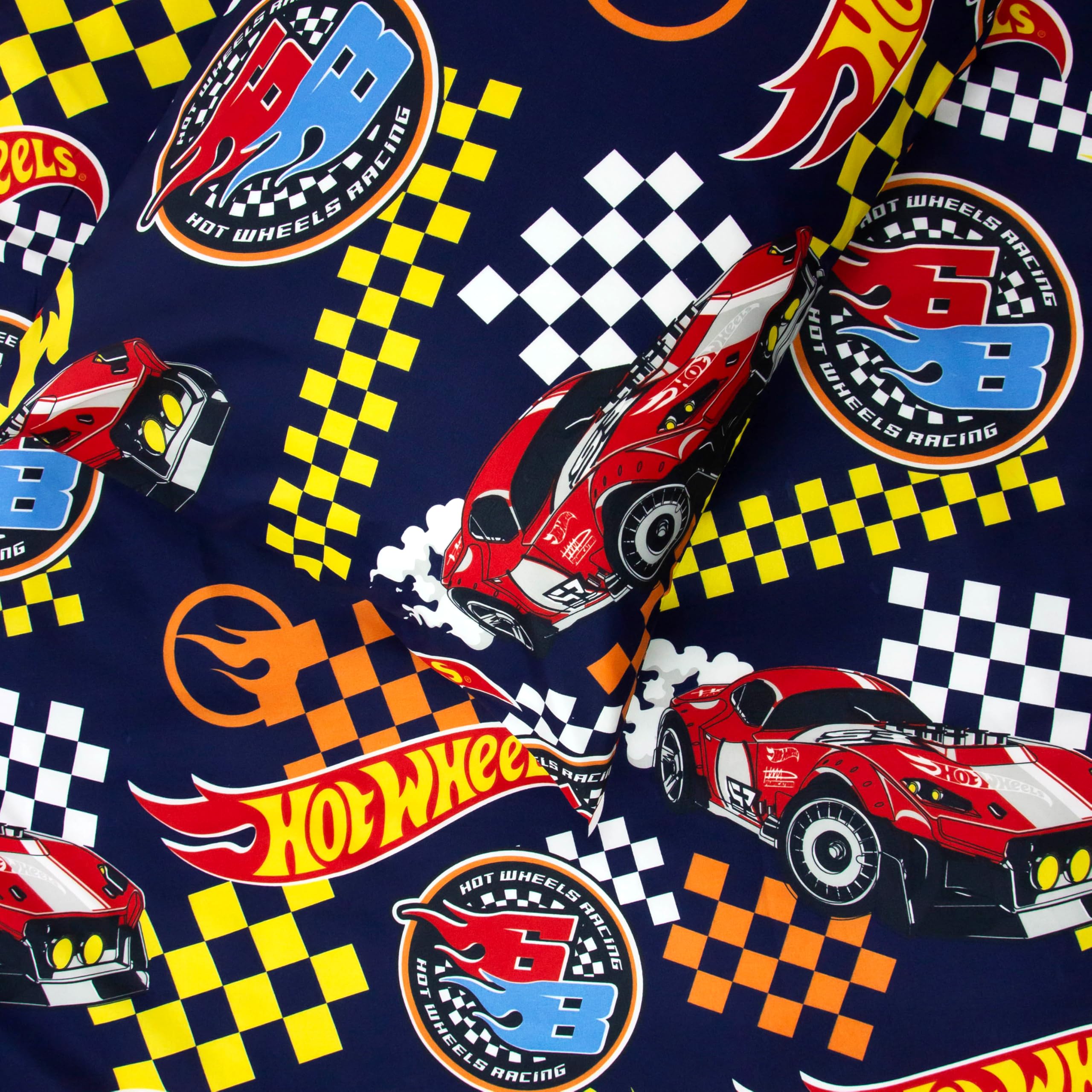 Character World Hot Wheels Racer Design Single Duvet Cover Set | Reversible | 135 x 200cm 9