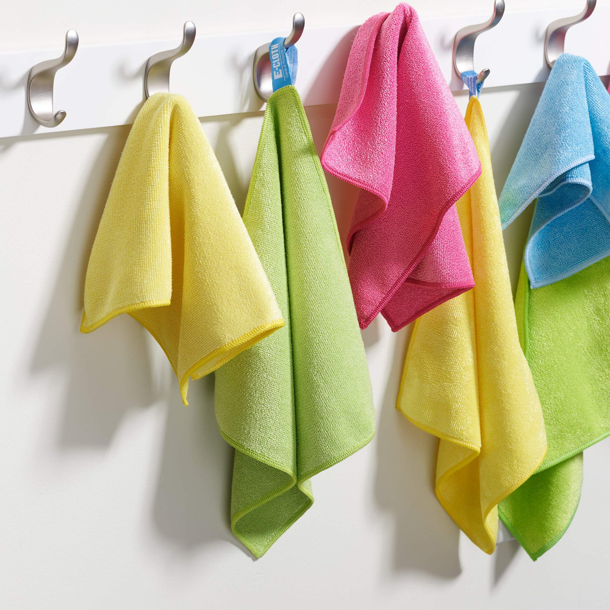E-Cloth General Purpose Microfibre Cloth - 4 Pack | Removes 99% Bacteria | Reusable 3
