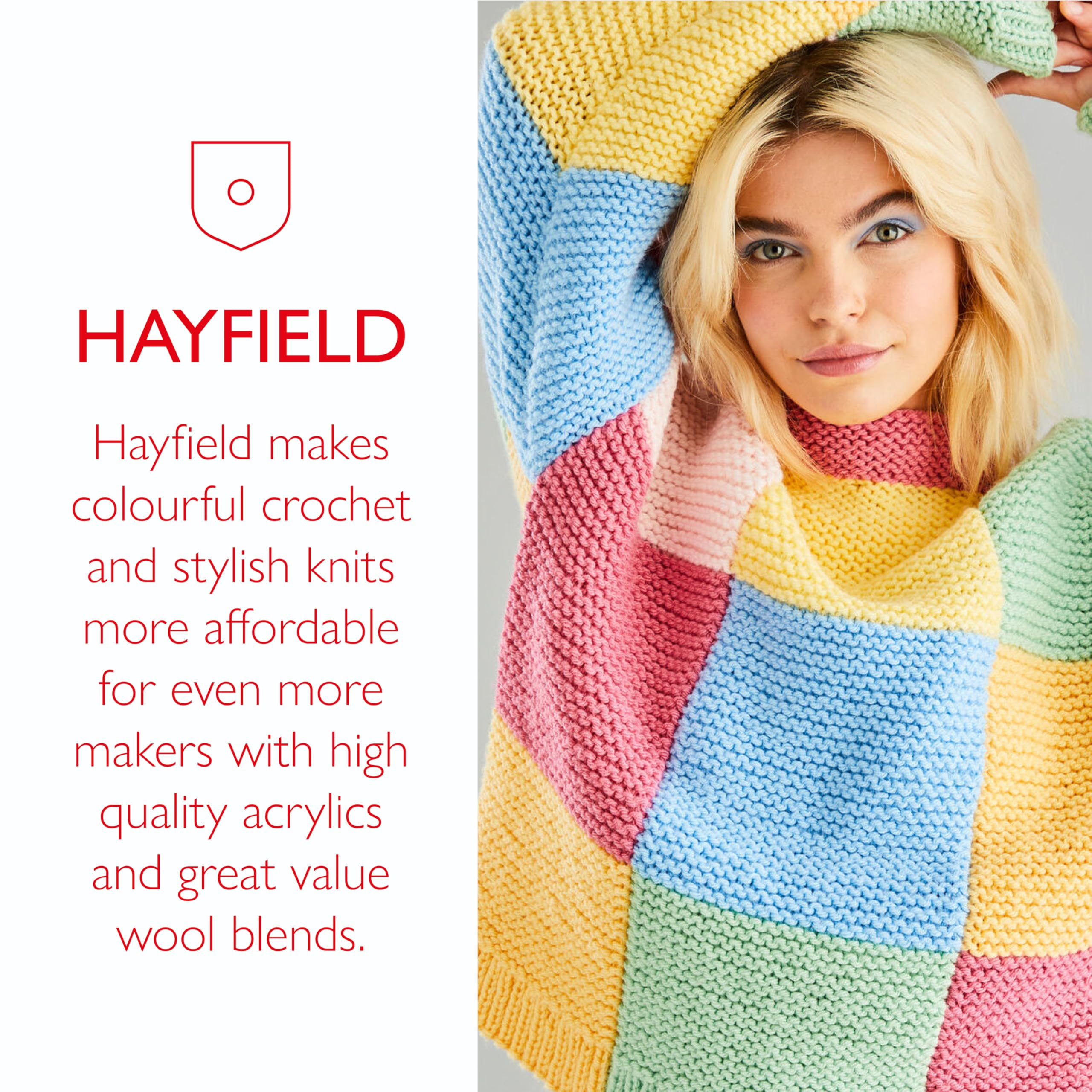 Sirdar Hayfield Bonus DK Double Knitting Yarn - 100g | Oatmeal | 100% Acrylic 5