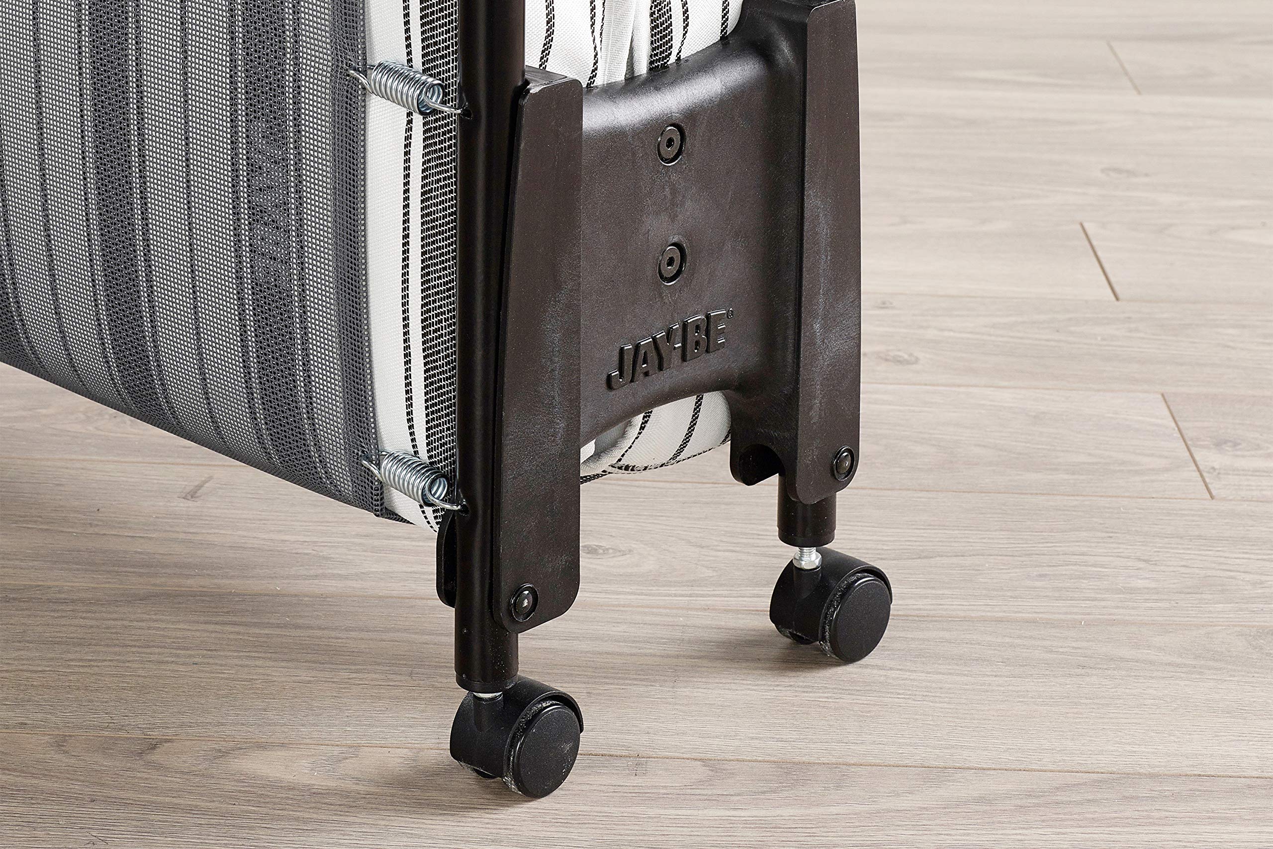 JAY-BE Revolution Folding Single Bed with Rebound e-Fibre Mattress | Max User Weight 160kg | Compact Storage 8